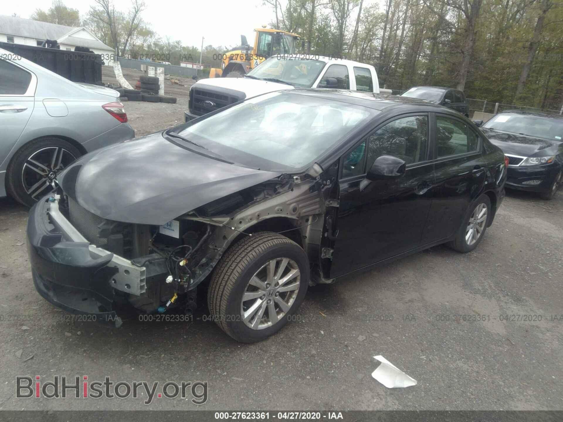 2012 HONDA CIVIC SDN - VIN: 19XFB2F83CE029355 - Фото 2