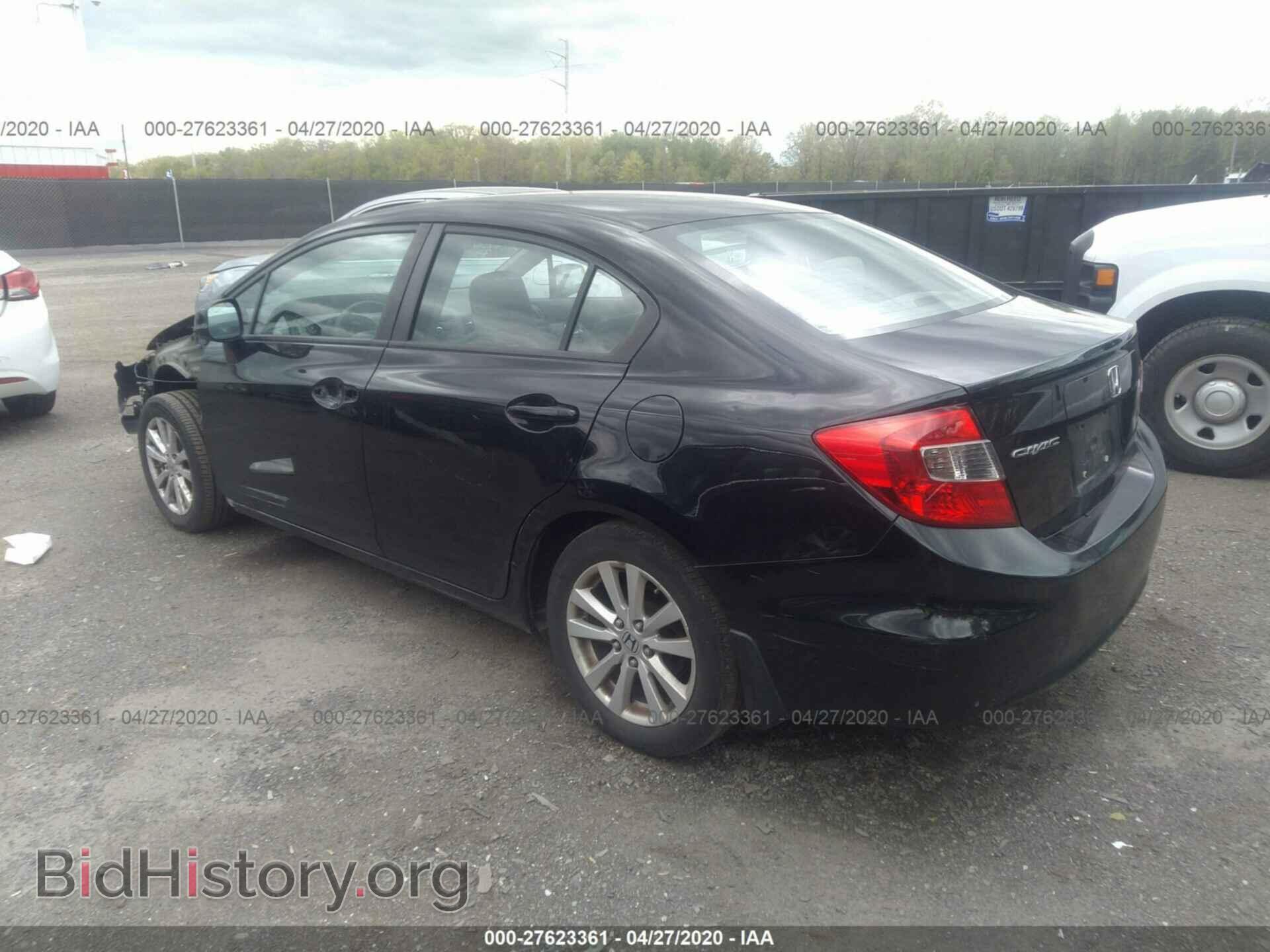 2012 HONDA CIVIC SDN - VIN: 19XFB2F83CE029355 - Фото 3