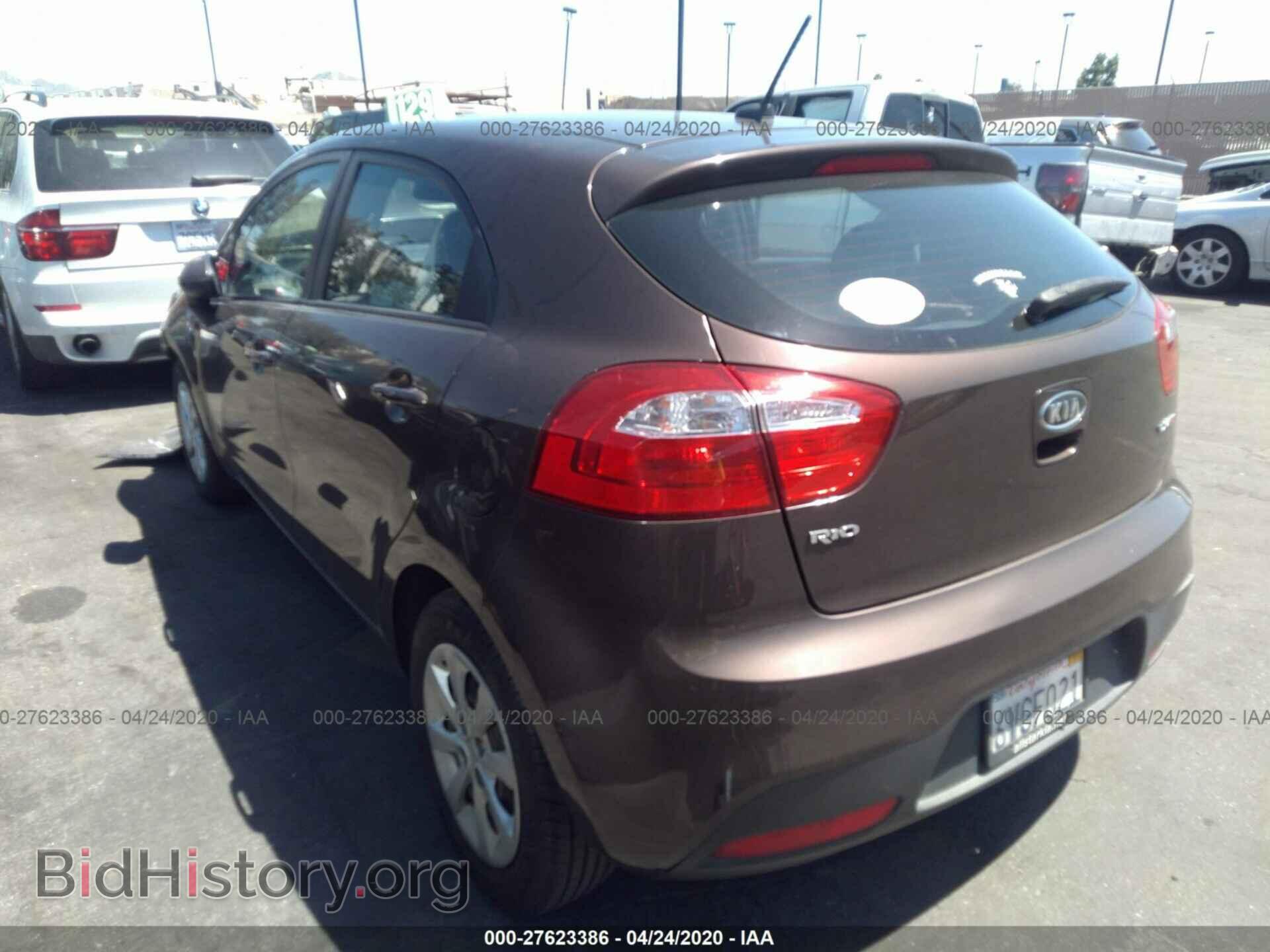 2012 KIA RIO - VIN: KNADN5A33C6067201 - Фото 3