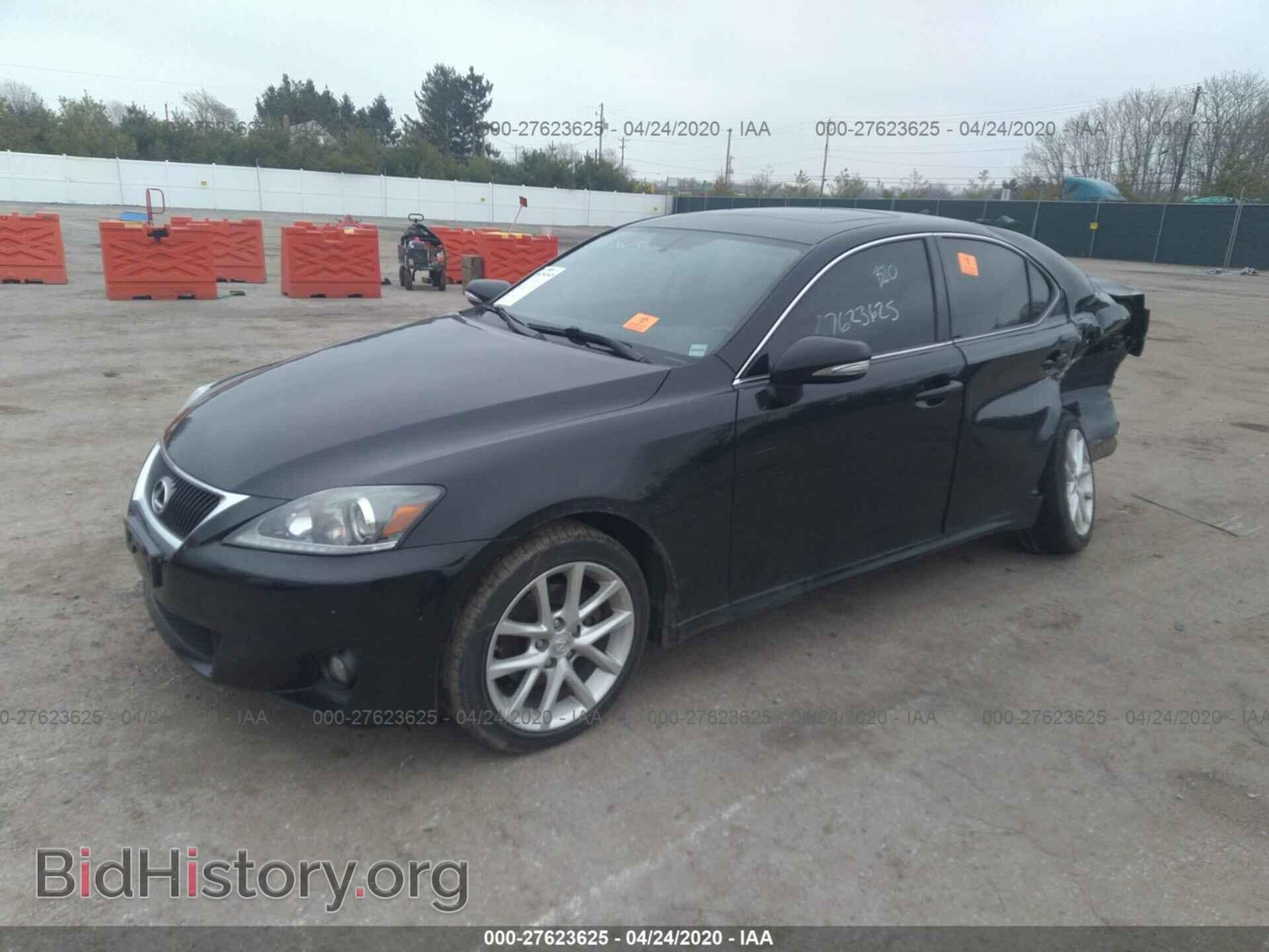 2012 LEXUS IS - VIN: JTHCF5C25C5059671 - Фото 2