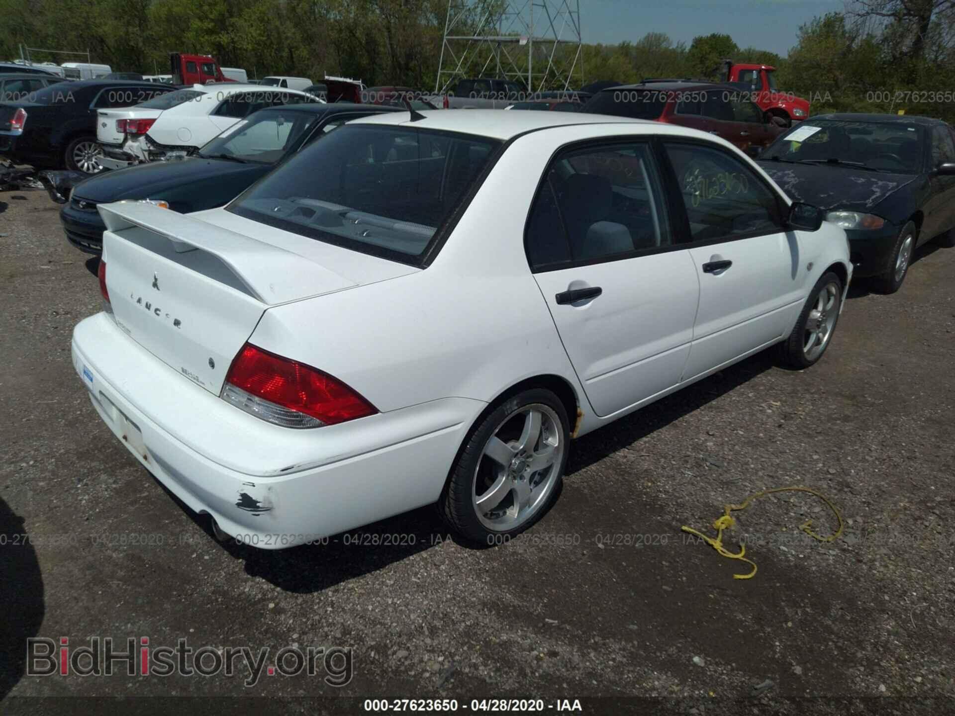 2002 MITSUBISHI LANCER - VIN: JA3AJ26E72U011202 - Photo 4