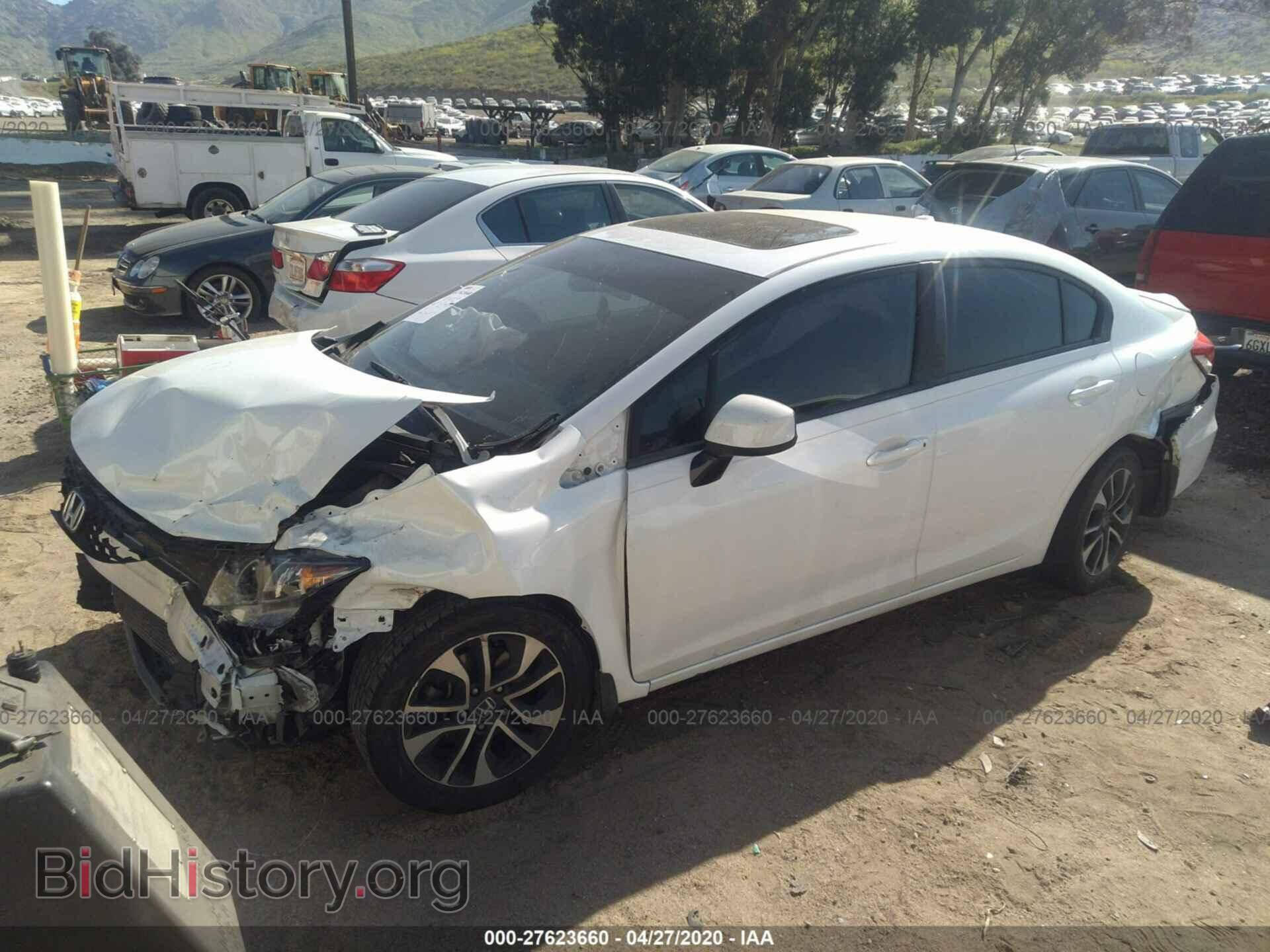 2013 HONDA CIVIC - VIN: 19XFB2F93DE221854 - Фото 2