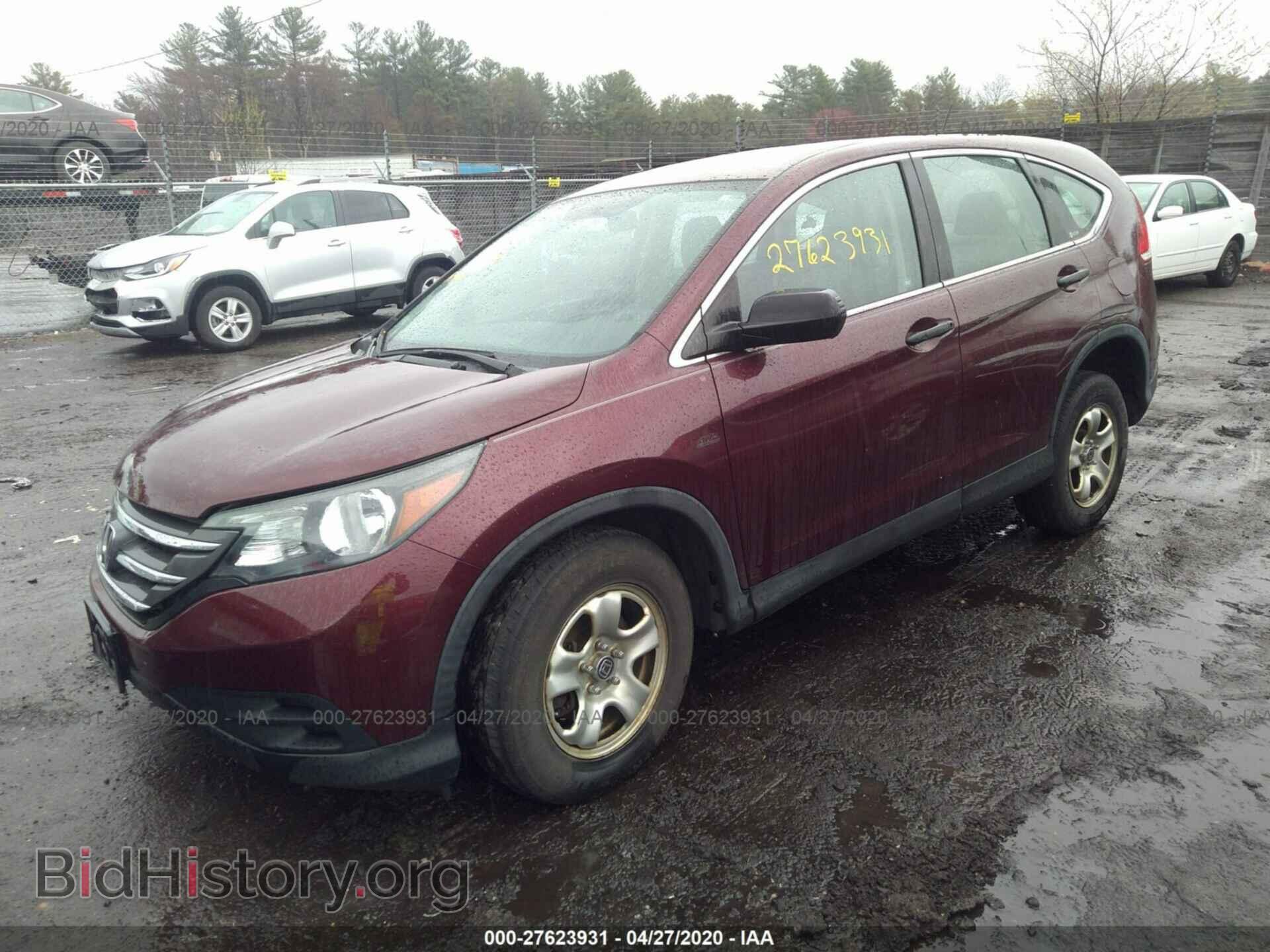 2012 HONDA CR-V - VIN: 5J6RM4H33CL030849 - Фото 2