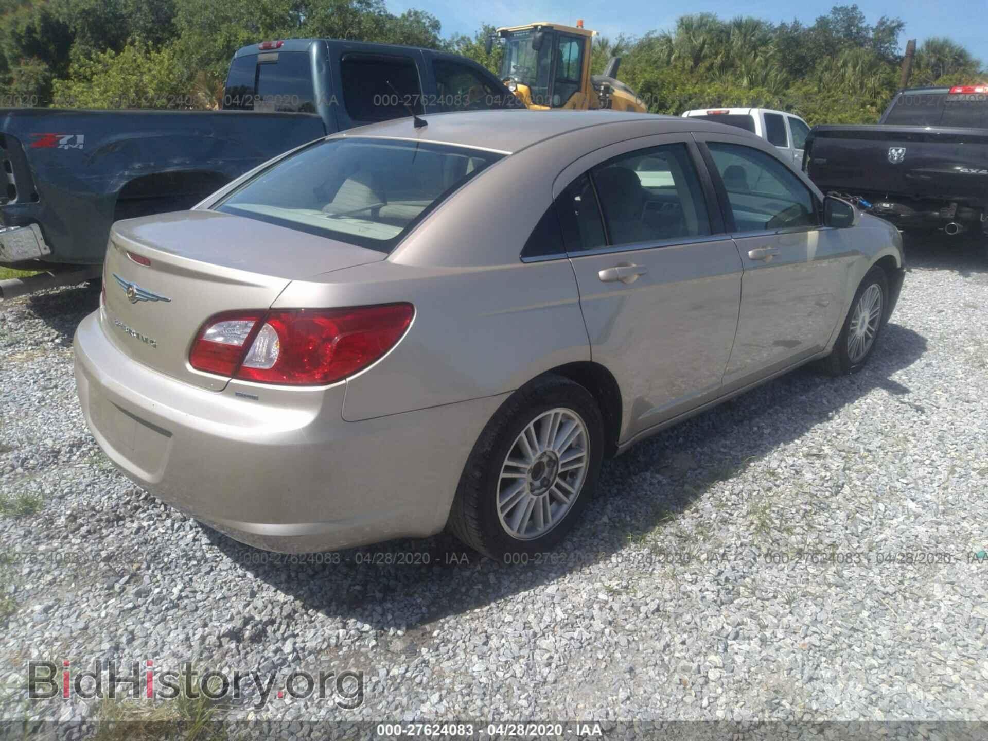 2007 CHRYSLER SEBRING - VIN: 1C3LC56K17N563313 - Фото 4