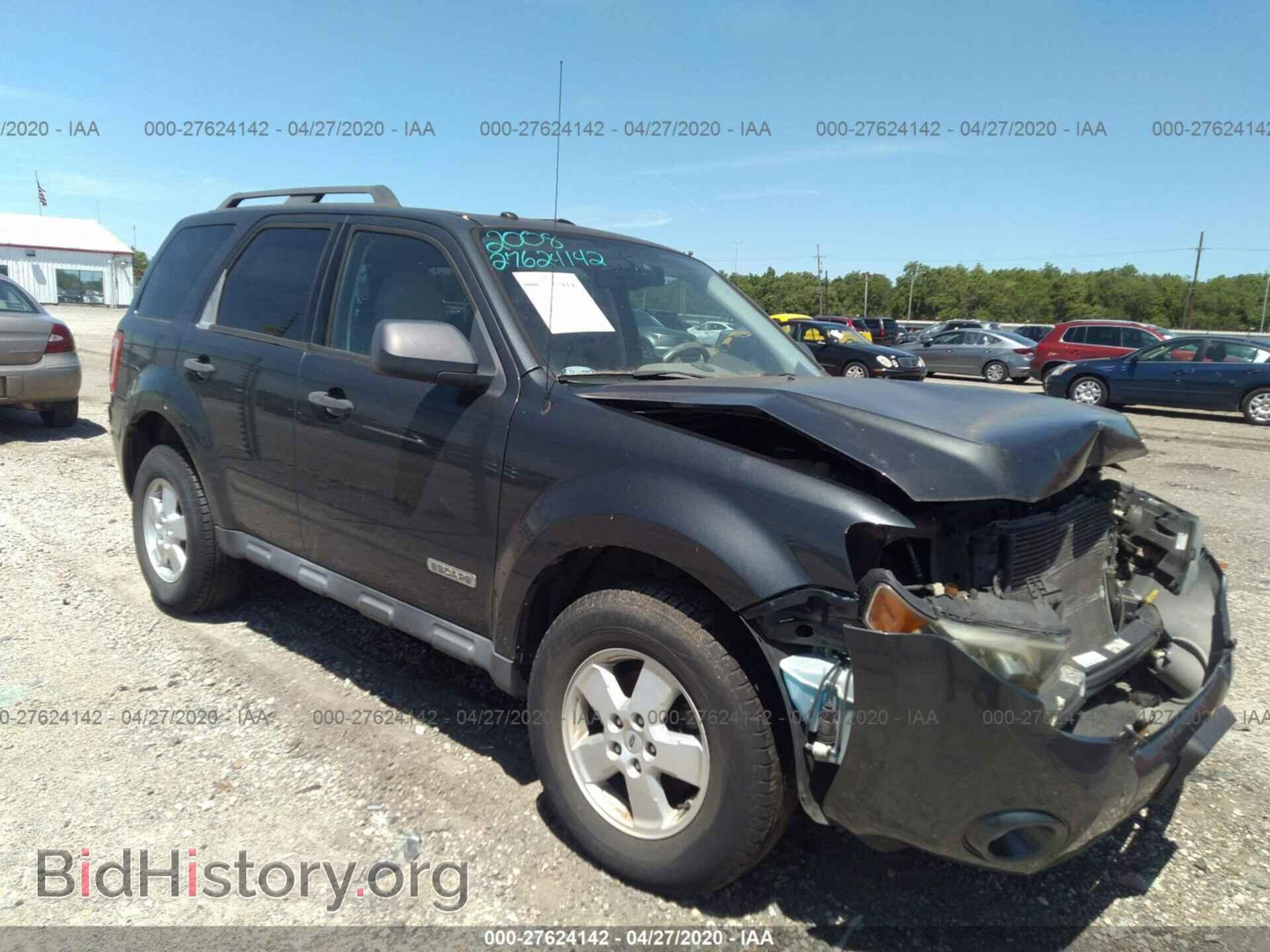Photo 1FMCU03Z48KB50829 - FORD ESCAPE 2008