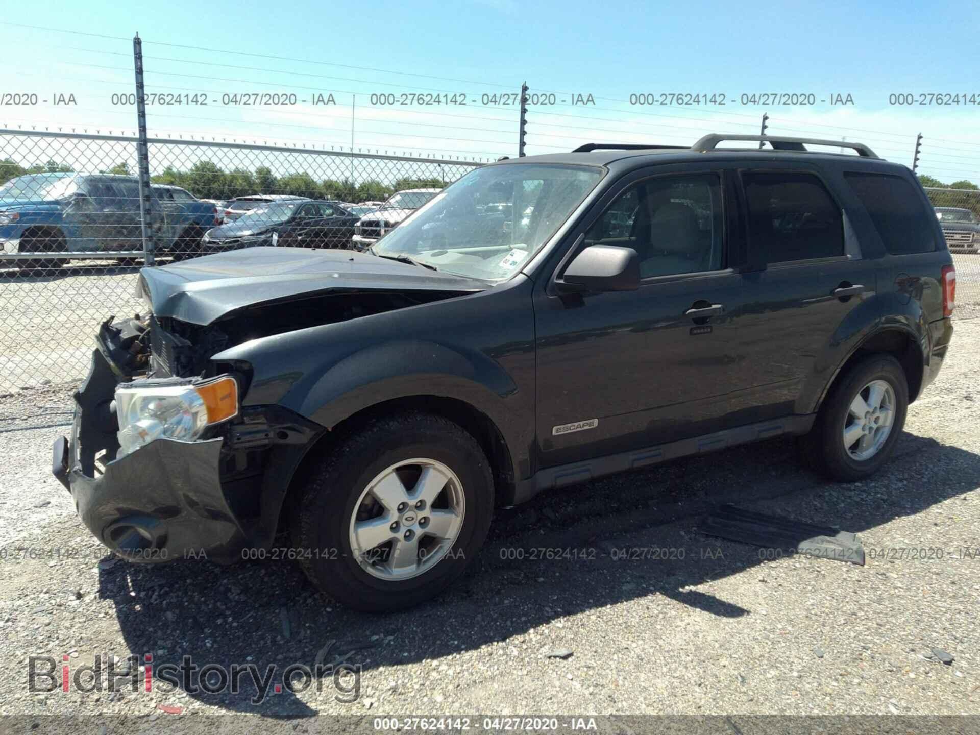 2008 FORD ESCAPE - VIN: 1FMCU03Z48KB50829 - Фото 2