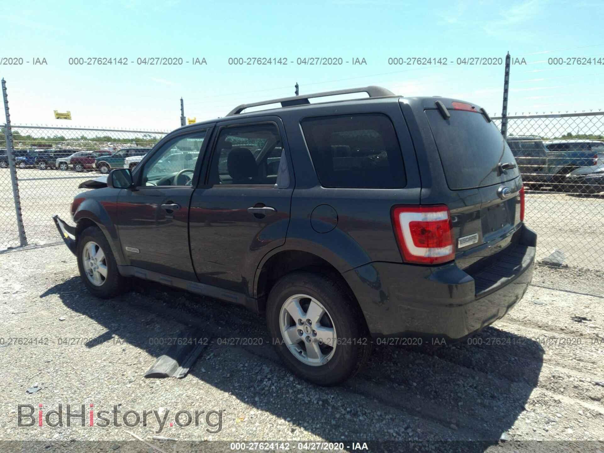 2008 FORD ESCAPE - VIN: 1FMCU03Z48KB50829 - Фото 3