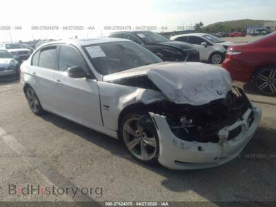 2011 BMW 335 XI, белый — VIN WBAPL5C53BA983180, IAAI