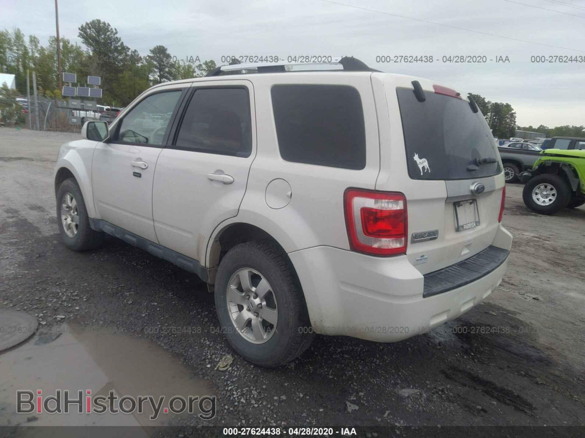 2011 FORD ESCAPE - VIN: 1FMCU0E76BKC48750 - Фото 3