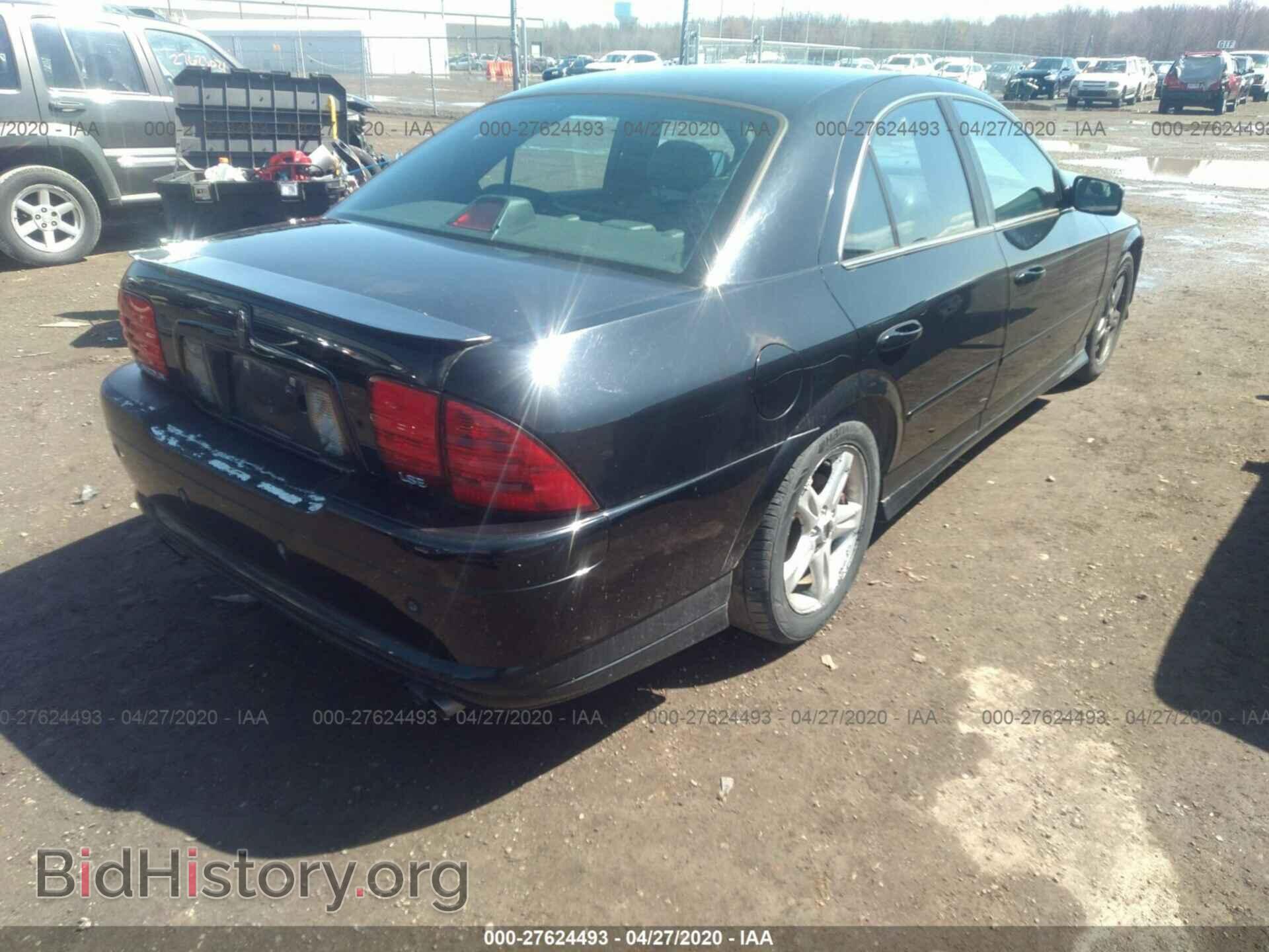 2002 LINCOLN LS - VIN: 1LNHM87A72Y684615 - Фото 4