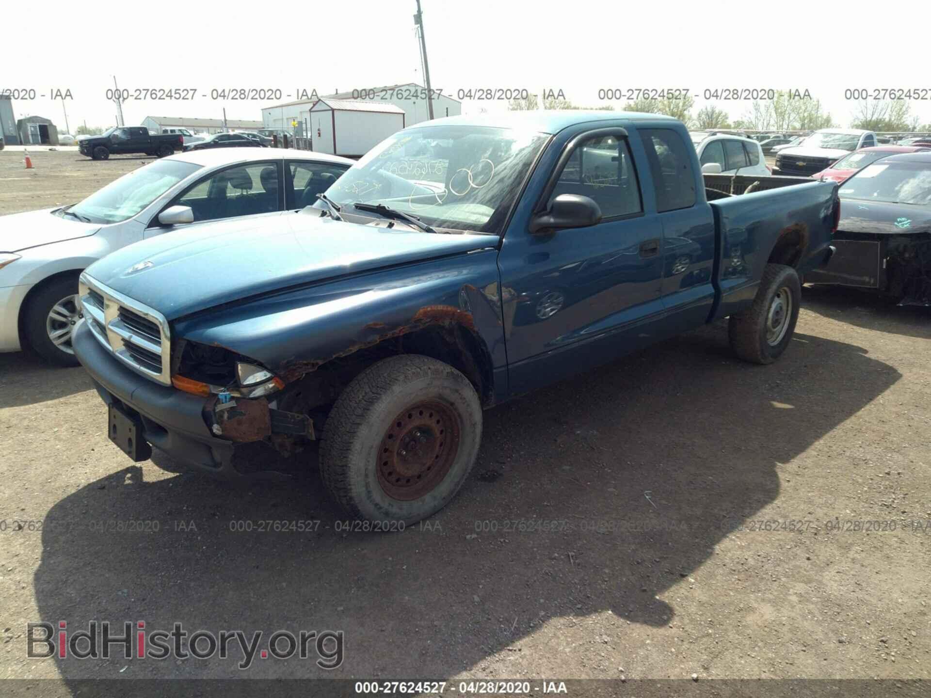 2004 DODGE DAKOTA - VIN: 1D7HG12K44S732411 - Фото 2
