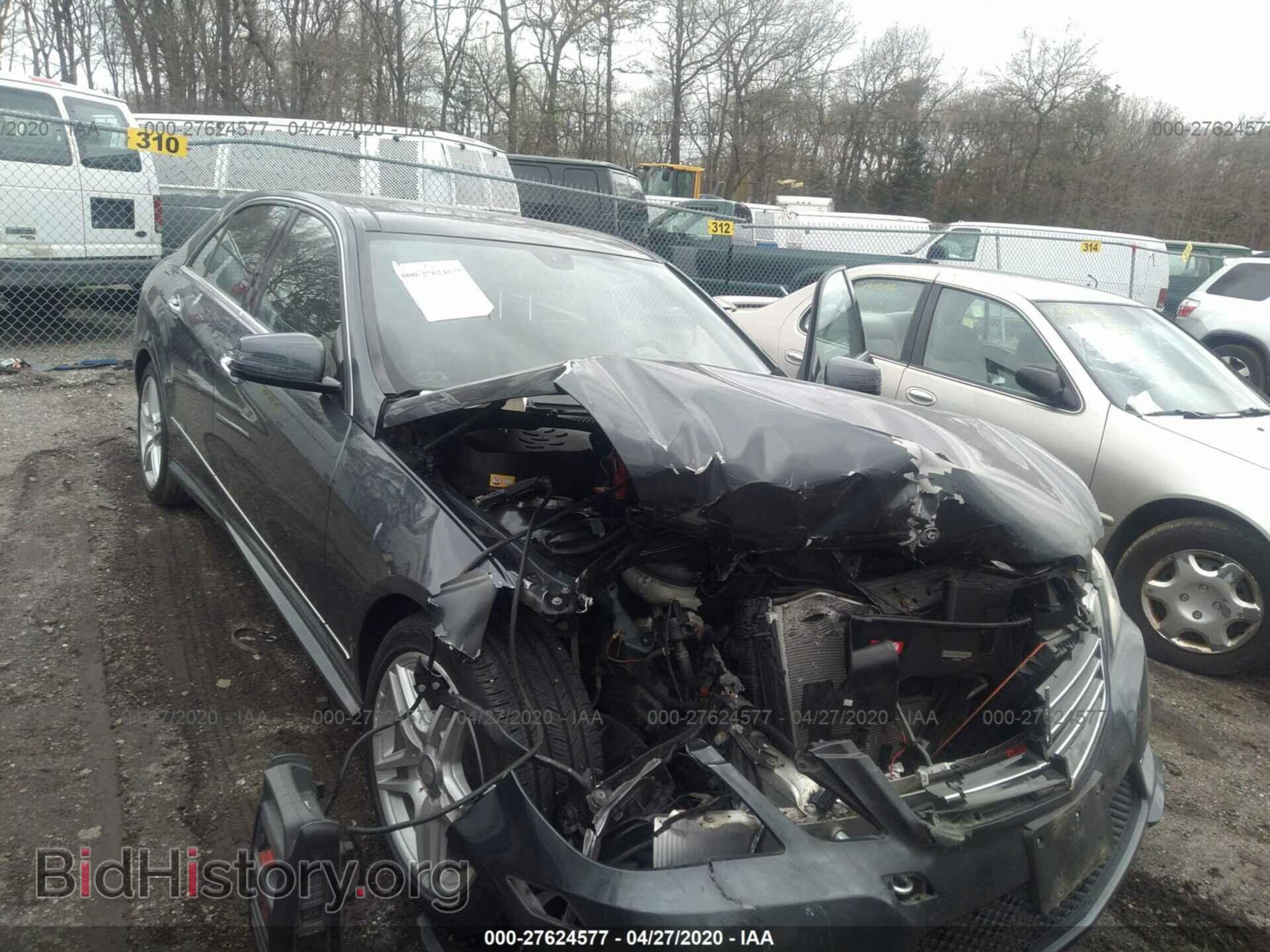 Photo WDDHF8JB4DA747865 - MERCEDES-BENZ E 2013