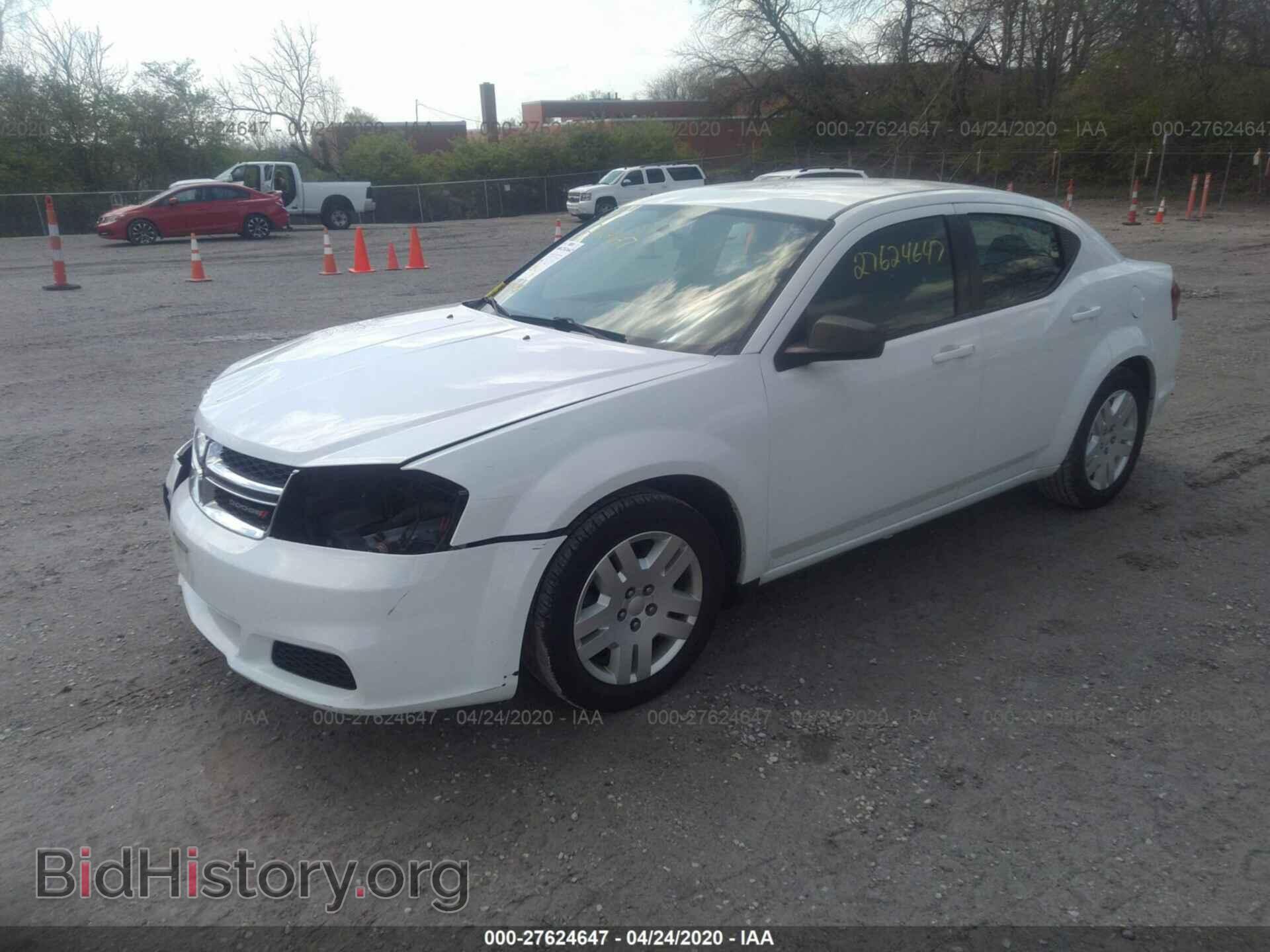 2012 DODGE AVENGER - VIN: 1C3CDZAB0CN325779 - Фото 2
