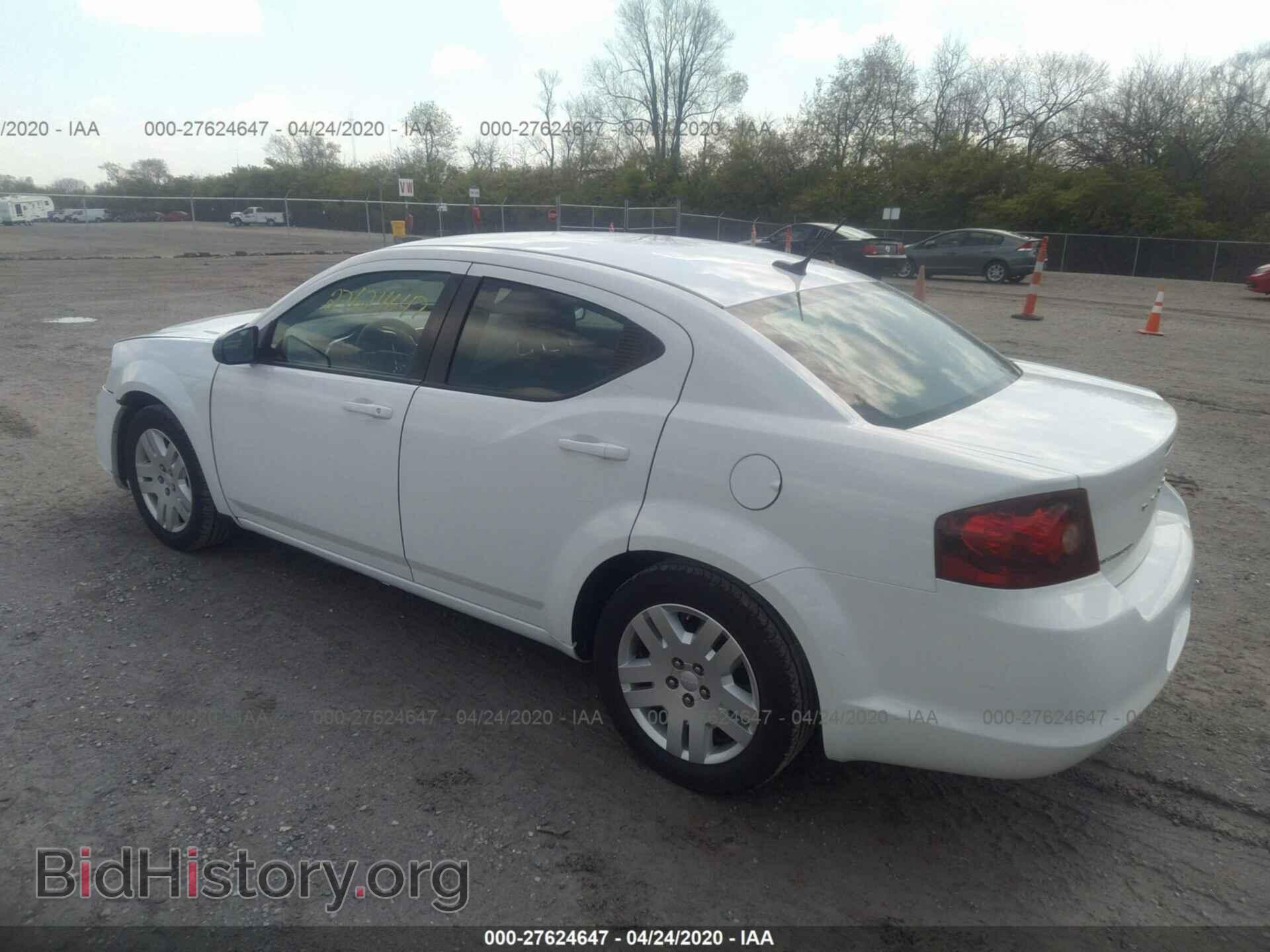 2012 DODGE AVENGER - VIN: 1C3CDZAB0CN325779 - Фото 3