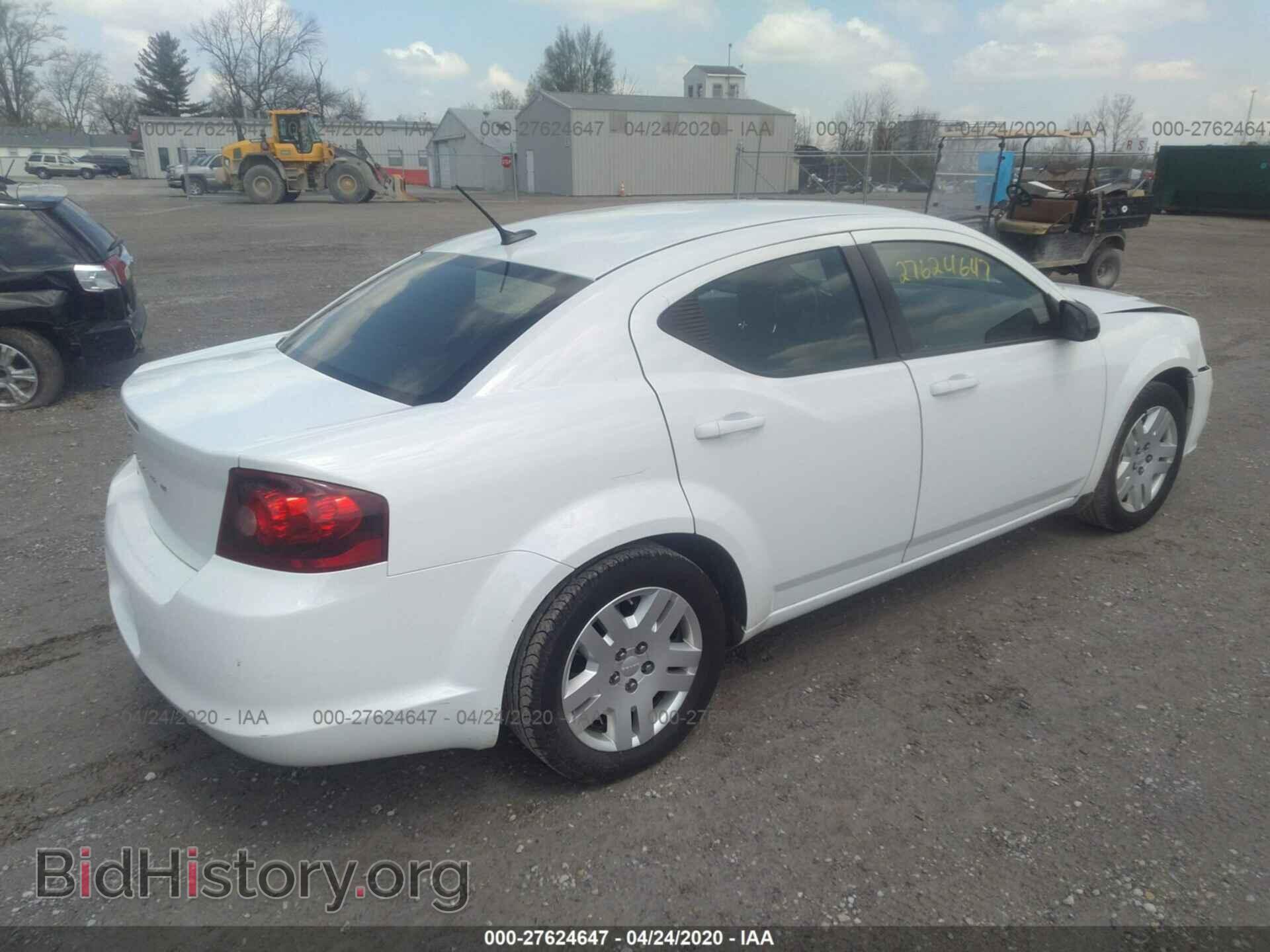 2012 DODGE AVENGER - VIN: 1C3CDZAB0CN325779 - Фото 4