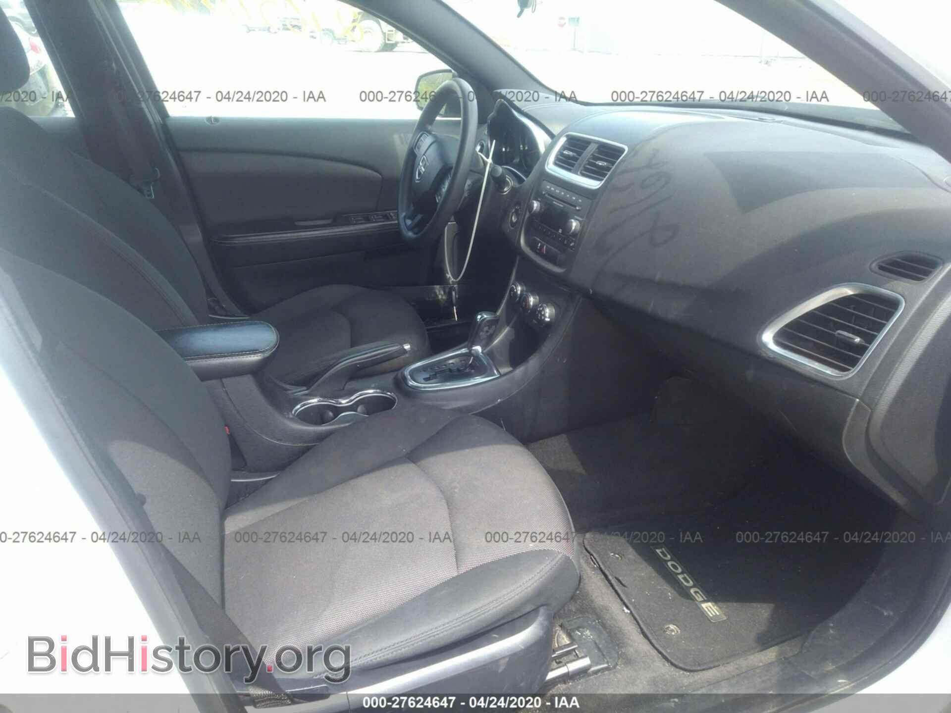 2012 DODGE AVENGER - VIN: 1C3CDZAB0CN325779 - Фото 5