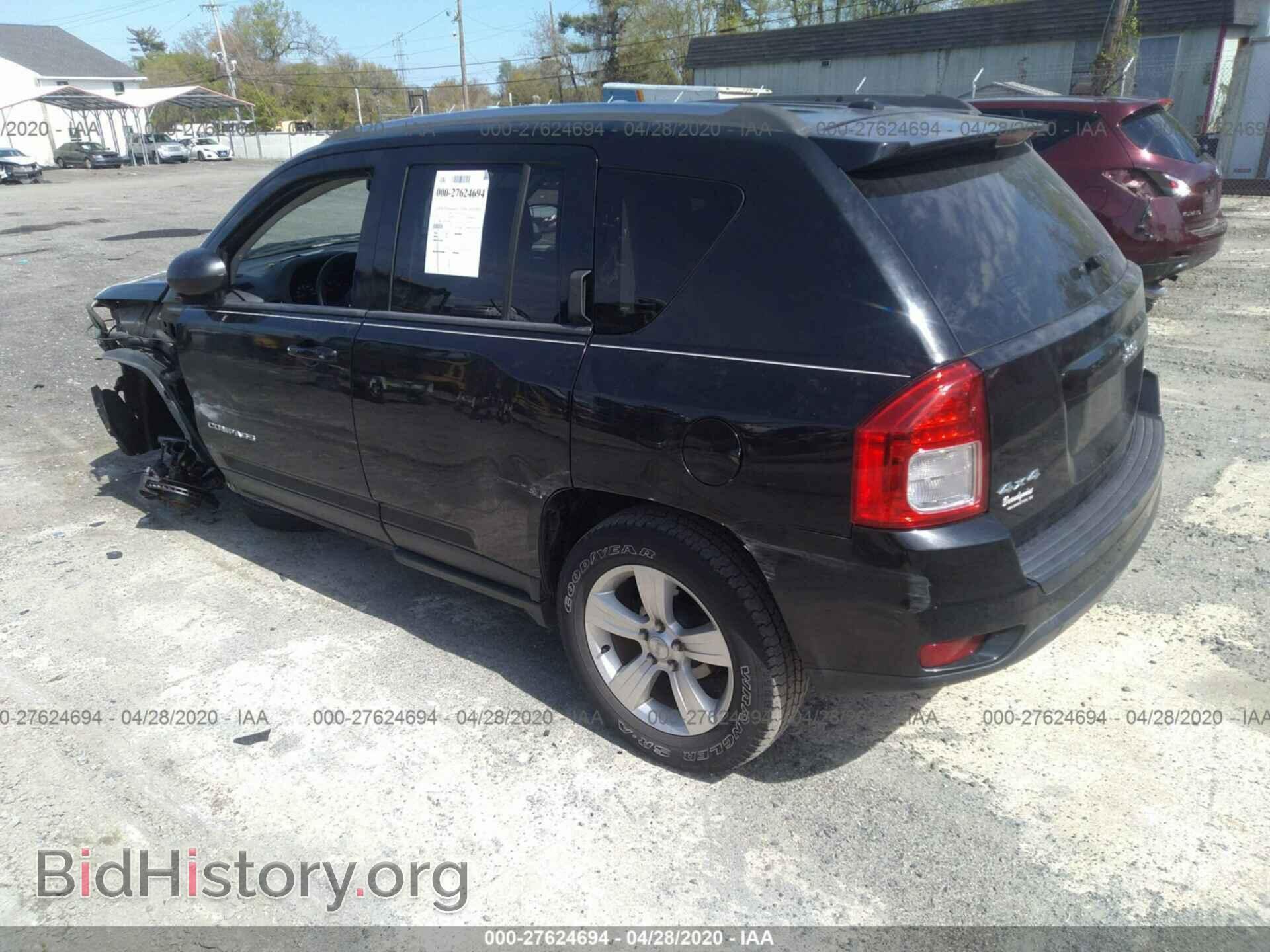2013 JEEP COMPASS - VIN: 1C4NJDEB4DD249078 - Фото 3