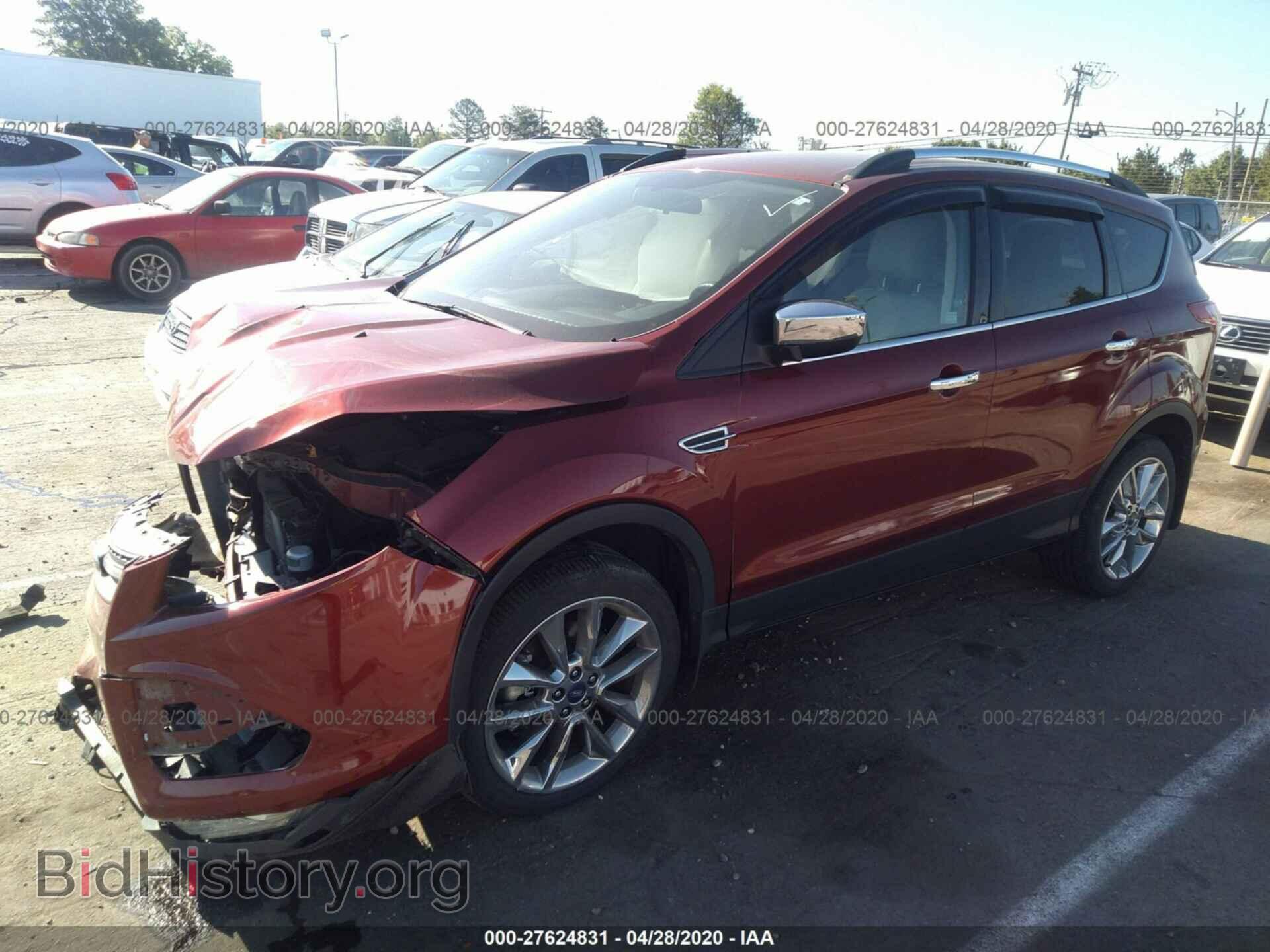 2014 FORD ESCAPE - VIN: 1FMCU0G99EUC89722 - Фото 2