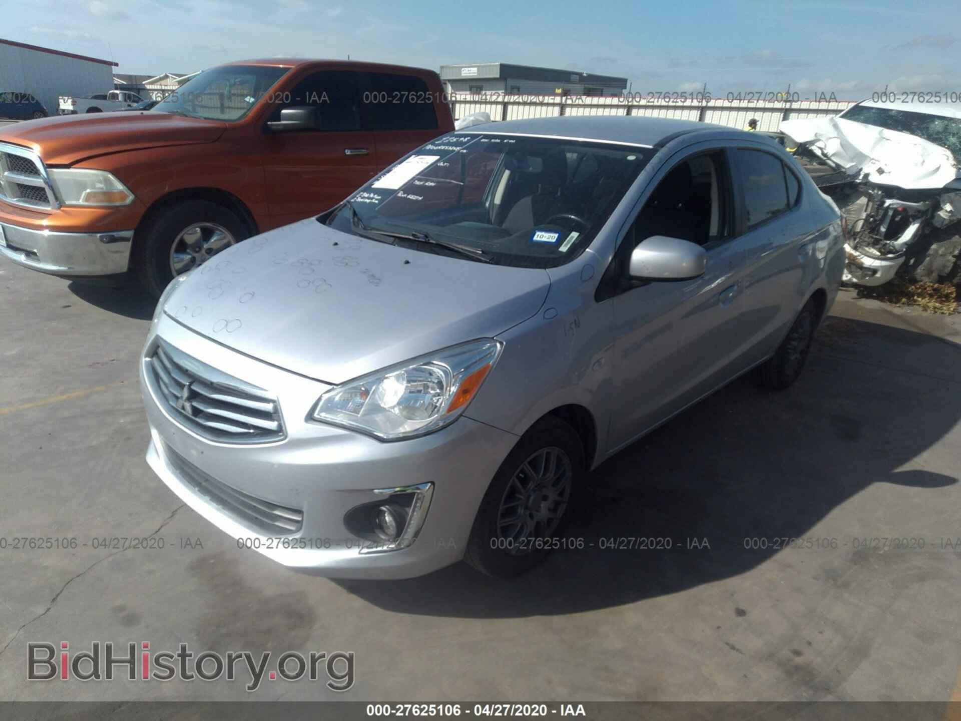 2017 MITSUBISHI MIRAGE G4 - VIN: ML32F3FJ3HHF08264 - Фото 2
