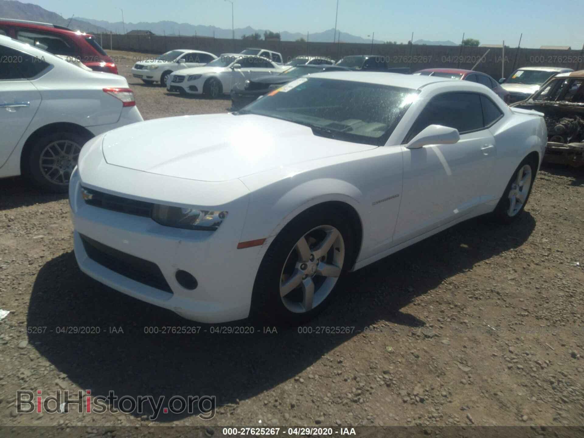 2014 CHEVROLET CAMARO - VIN: 2G1FC1E38E9252949 - Фото 2