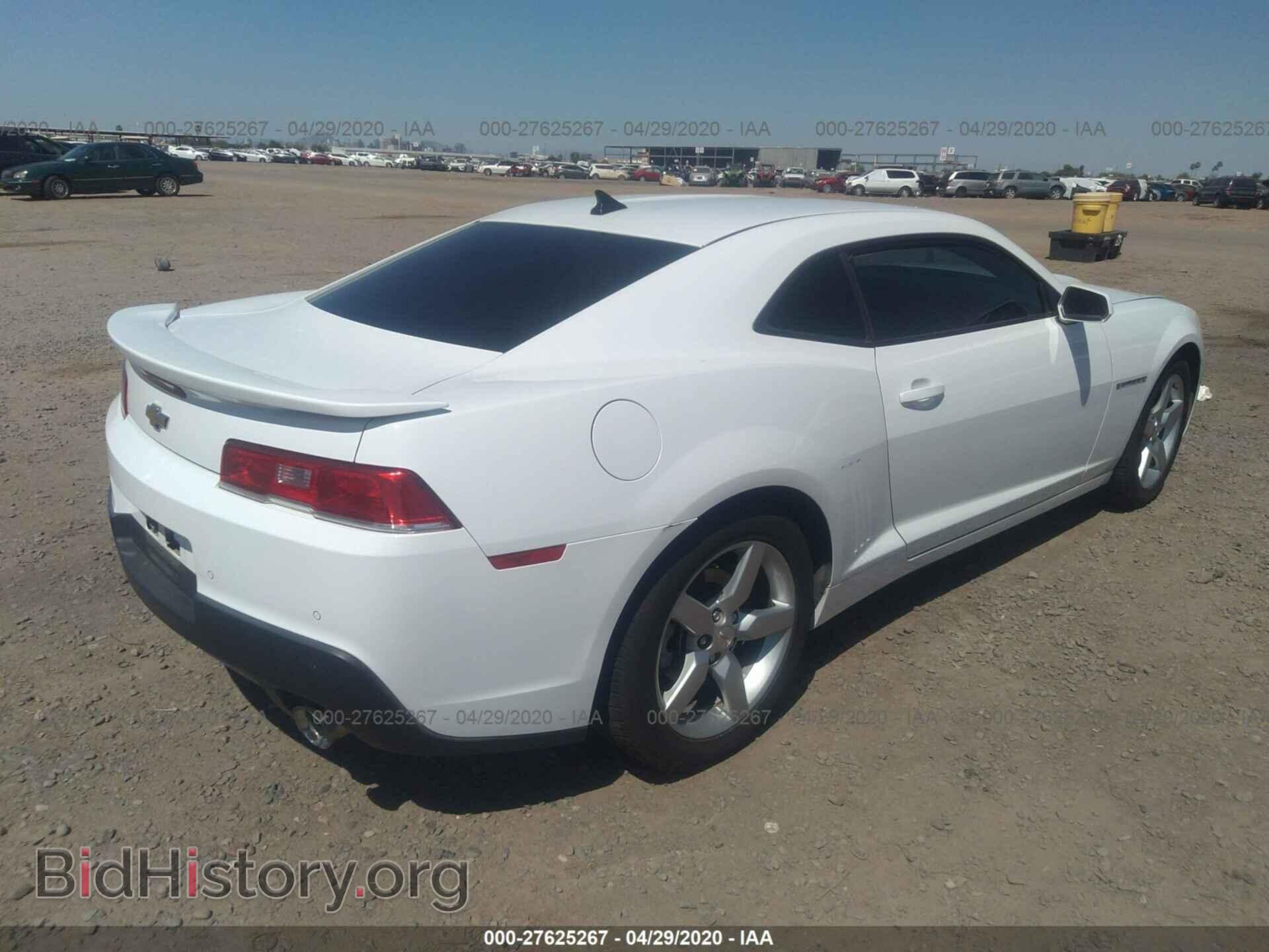 2014 CHEVROLET CAMARO - VIN: 2G1FC1E38E9252949 - Фото 4