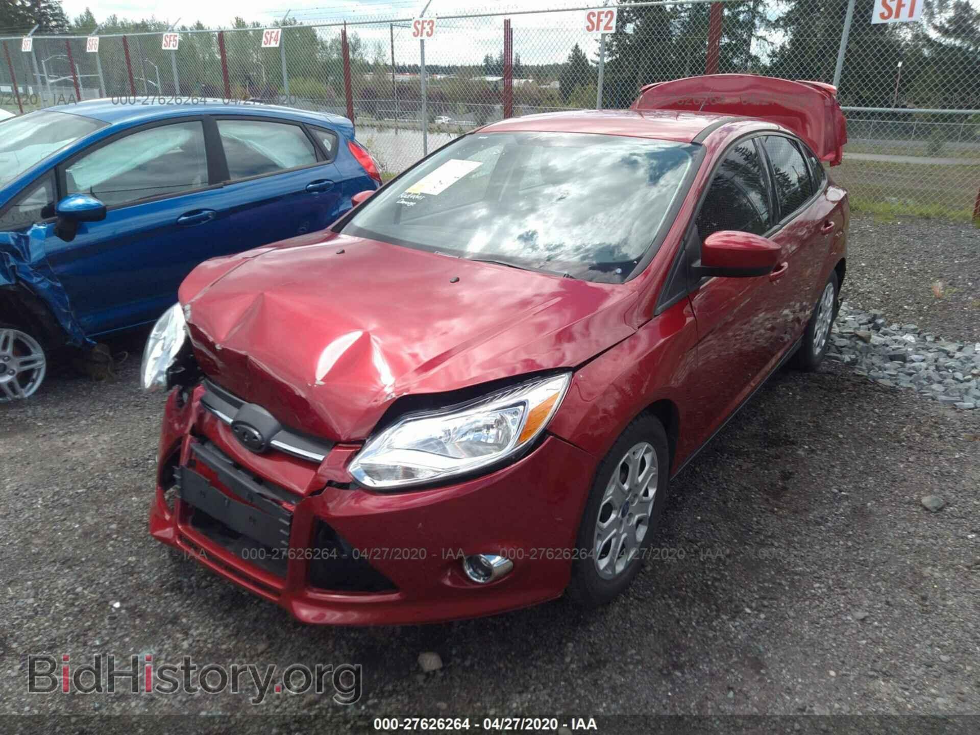 2012 FORD FOCUS - VIN: 1FAHP3F25CL155743 - Фото 2