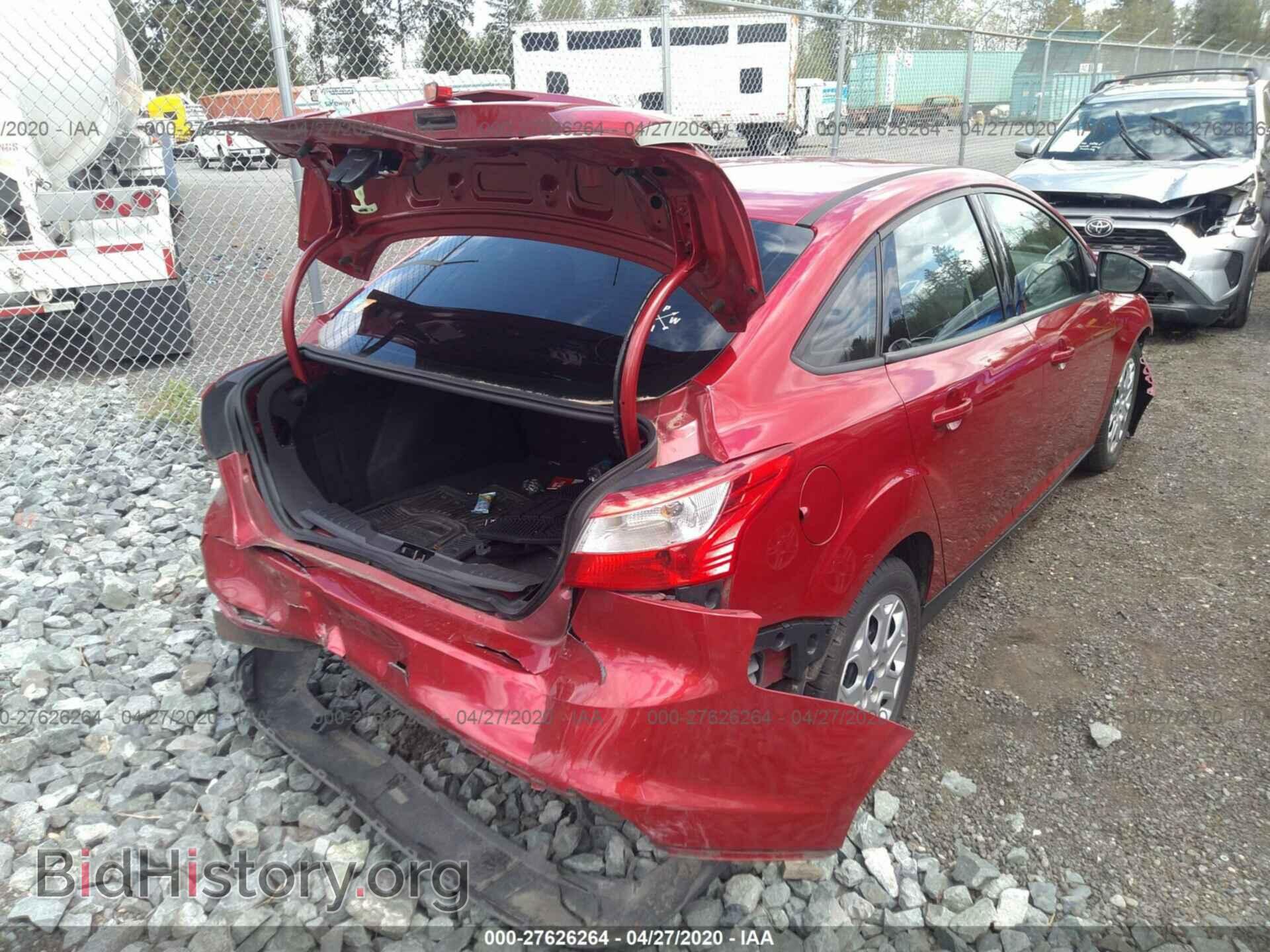 2012 FORD FOCUS - VIN: 1FAHP3F25CL155743 - Фото 4