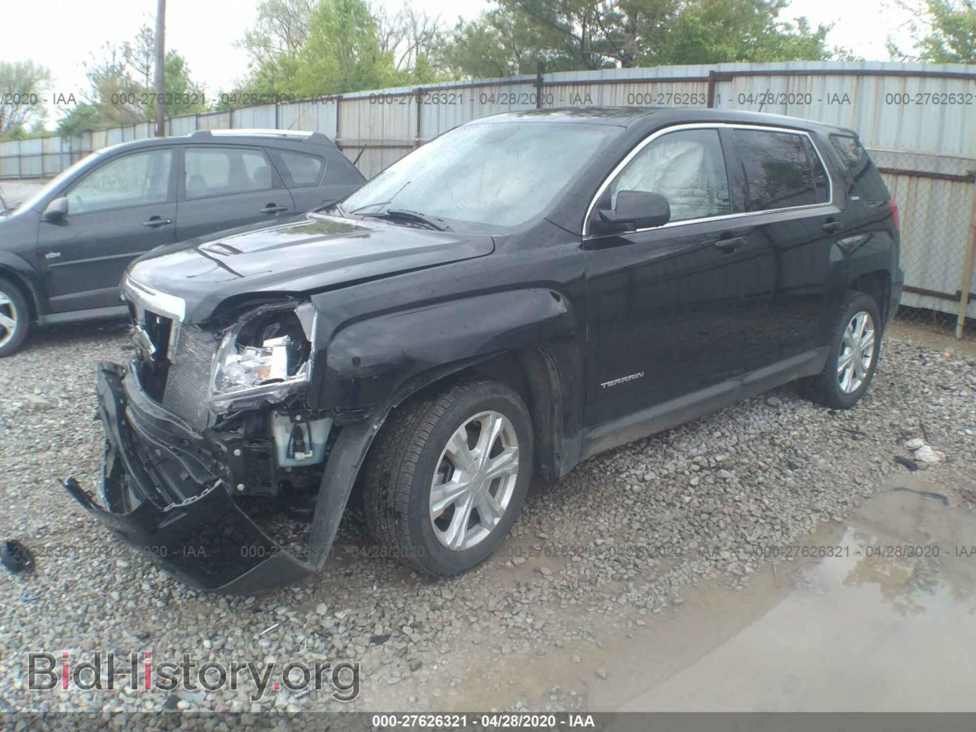 2017 GMC TERRAIN - VIN: 2GKALMEK9H6318672 - Фото 2