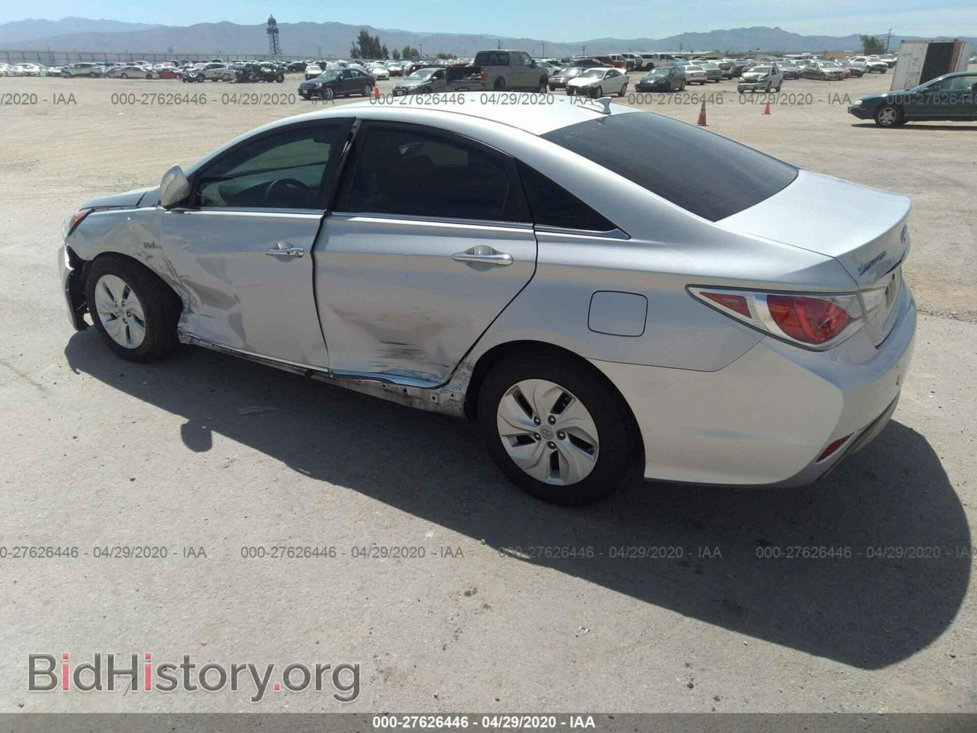2014 HYUNDAI SONATA - VIN: KMHEC4A44EA110763 - Фото 3