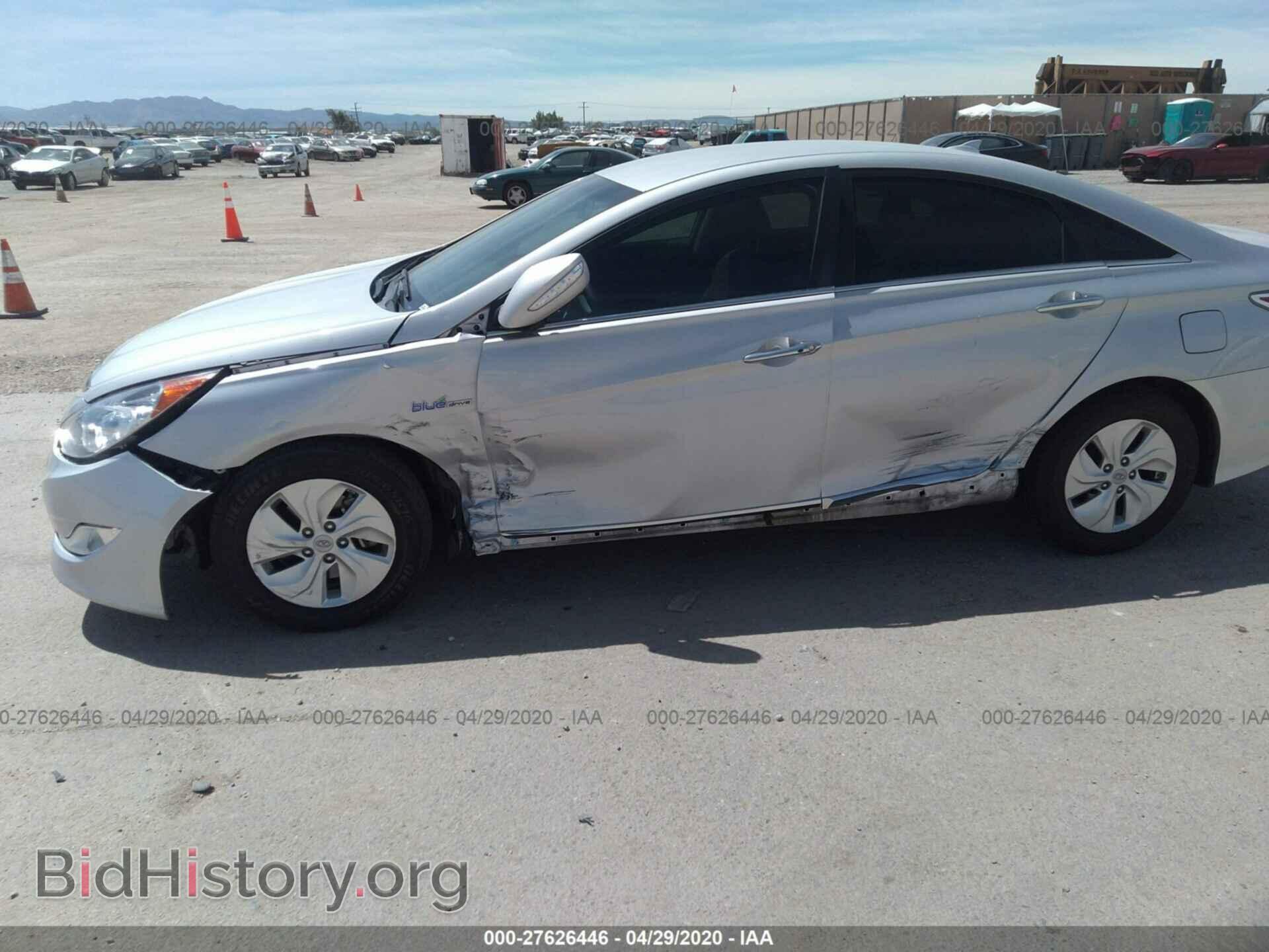 2014 HYUNDAI SONATA - VIN: KMHEC4A44EA110763 - Фото 6