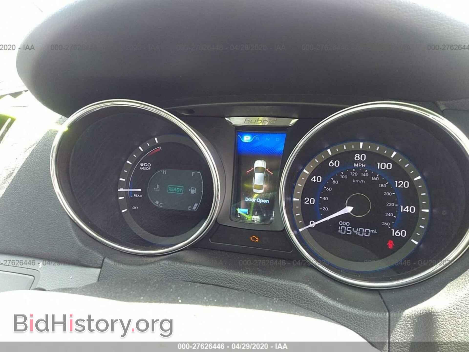2014 HYUNDAI SONATA - VIN: KMHEC4A44EA110763 - Фото 7