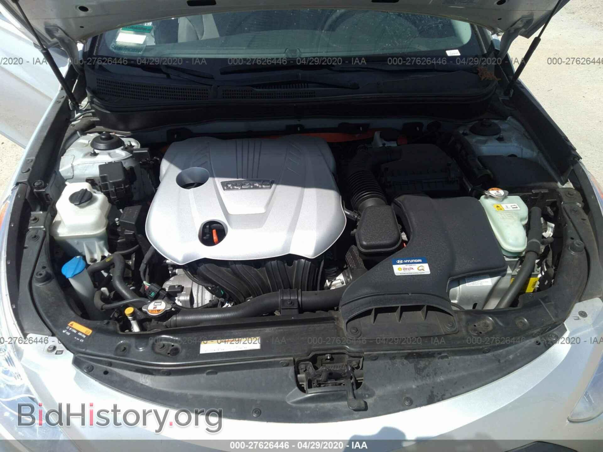 2014 HYUNDAI SONATA - VIN: KMHEC4A44EA110763 - Фото 10