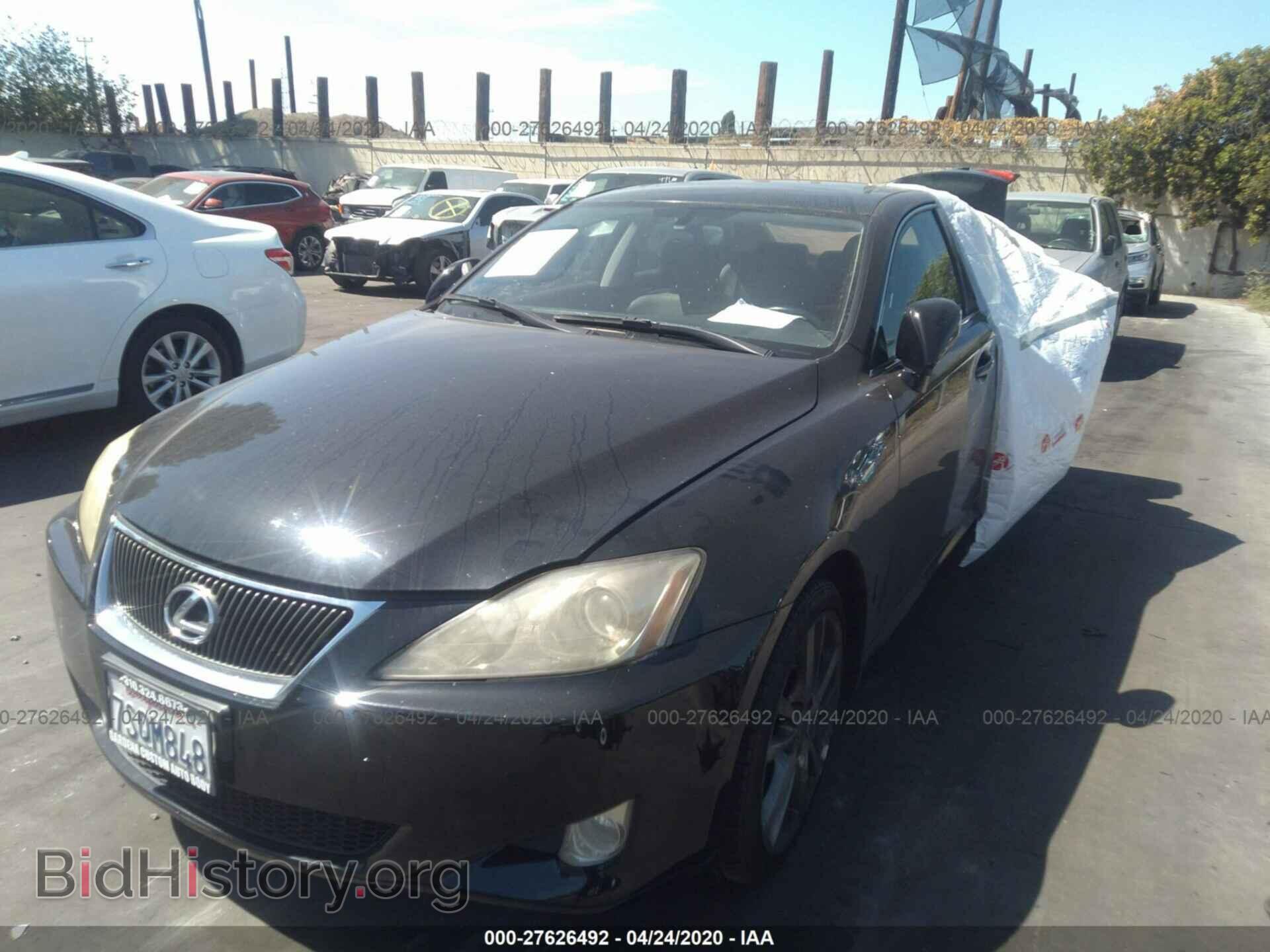 2007 LEXUS IS - VIN: JTHBK262775048825 - Фото 2