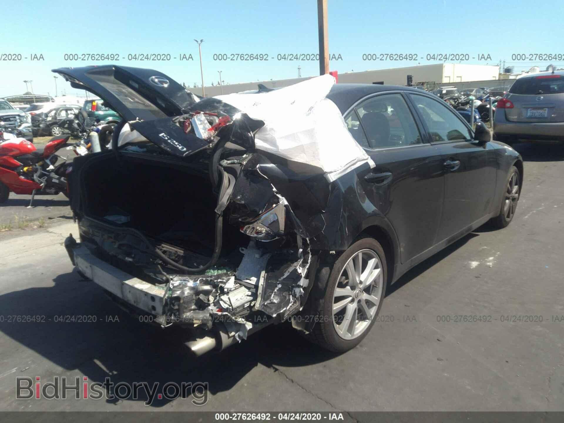 2007 LEXUS IS - VIN: JTHBK262775048825 - Фото 4