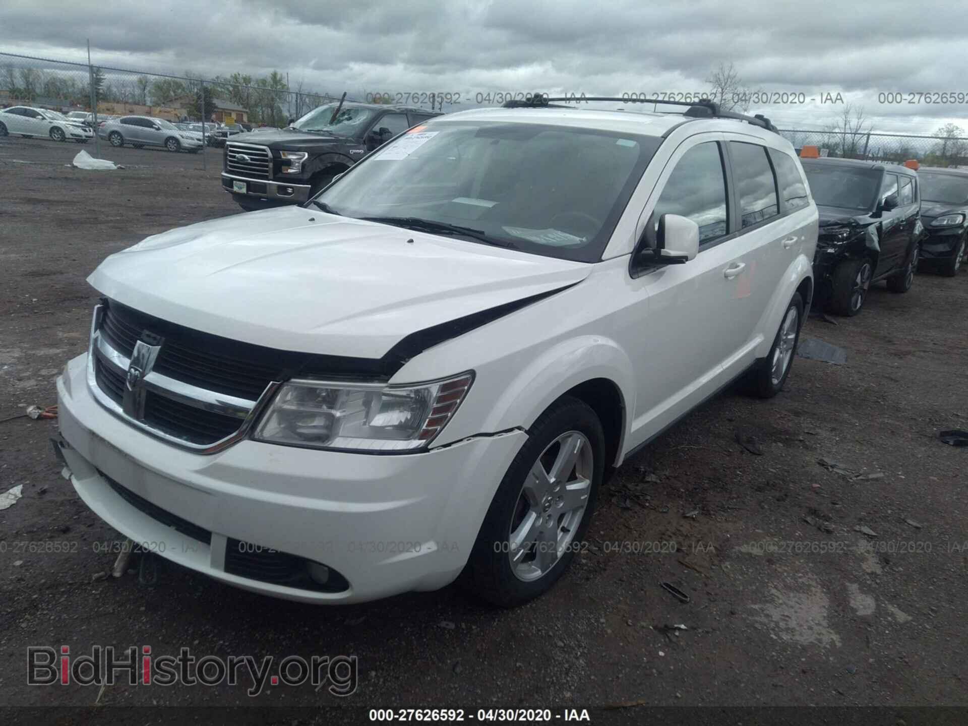 2010 DODGE JOURNEY - VIN: 3D4PH5FV0AT164346 - Фото 2