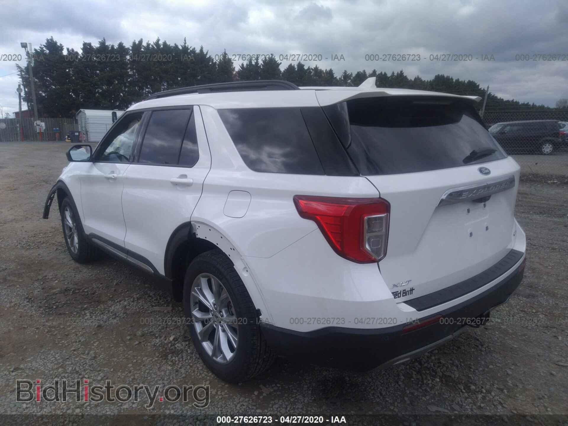 2020 FORD EXPLORER - VIN: 1FMSK8DH8LGB72169 - Фото 3