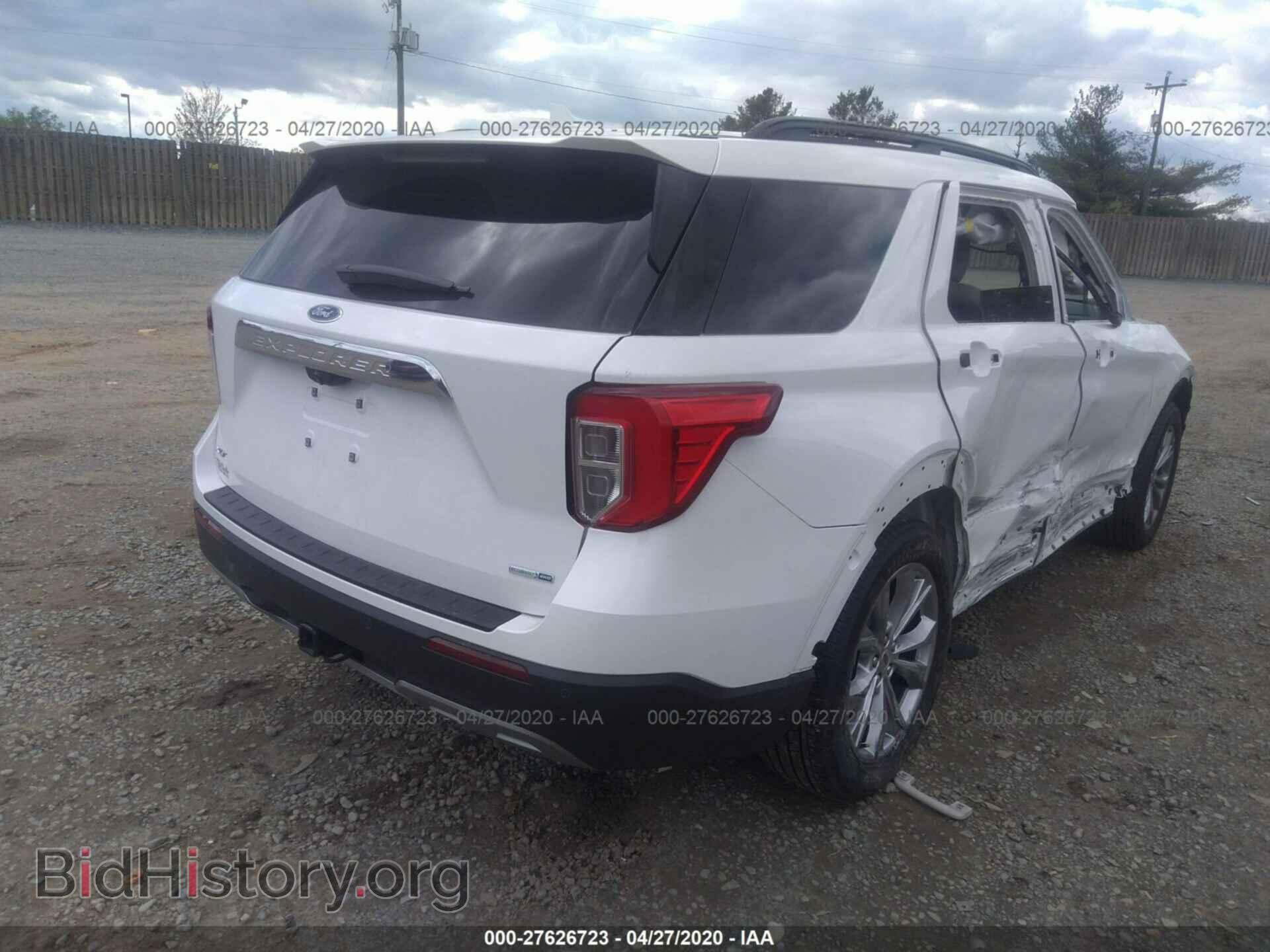 2020 FORD EXPLORER - VIN: 1FMSK8DH8LGB72169 - Фото 4
