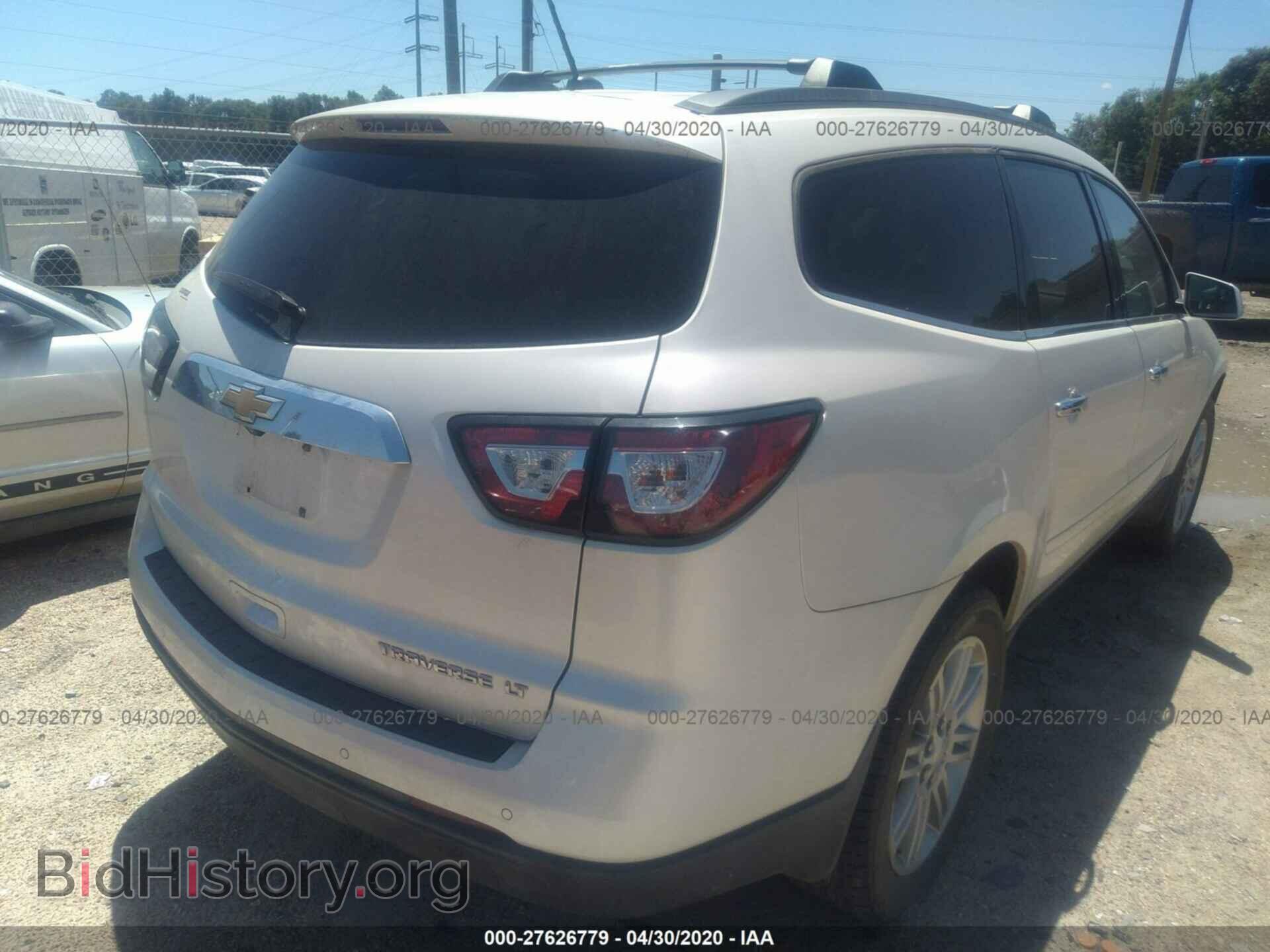 2014 CHEVROLET TRAVERSE - VIN: 1GNKRGKD8EJ307111 - Фото 4