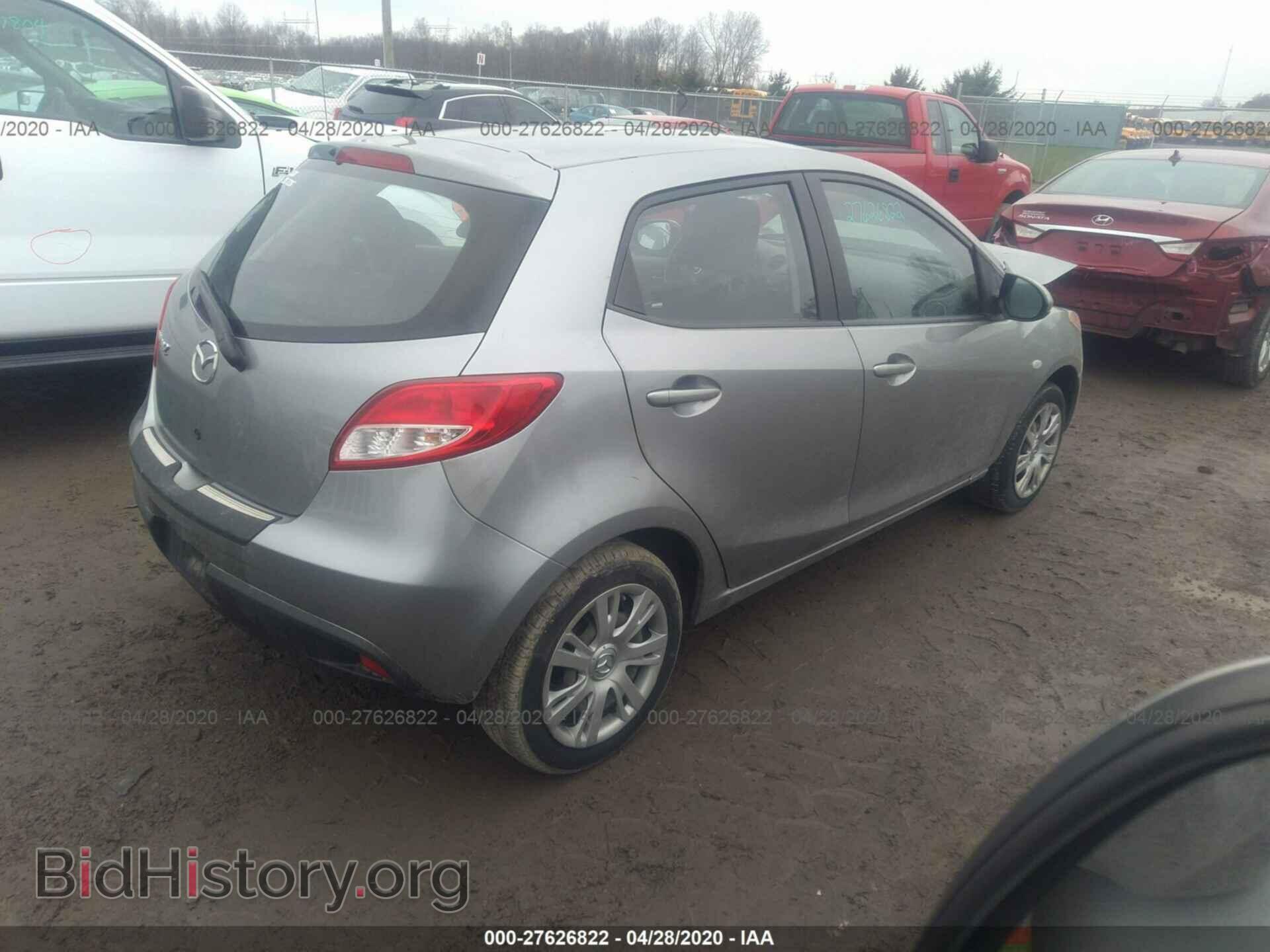 2014 MAZDA MAZDA2 - VIN: JM1DE1KZ0E0178437 - Фото 4