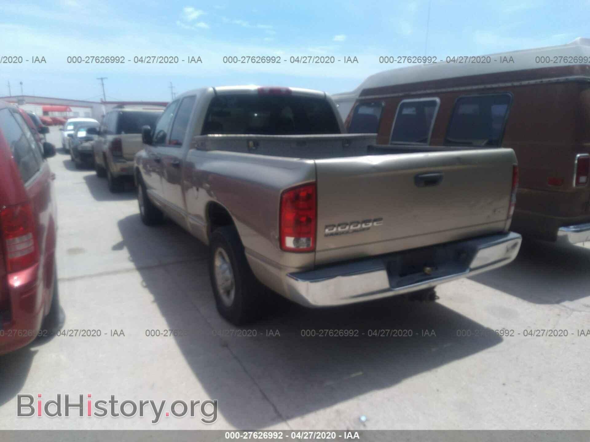 2003 DODGE RAM 2500 - VIN: 3D7KA28DX3G761973 - Фото 3
