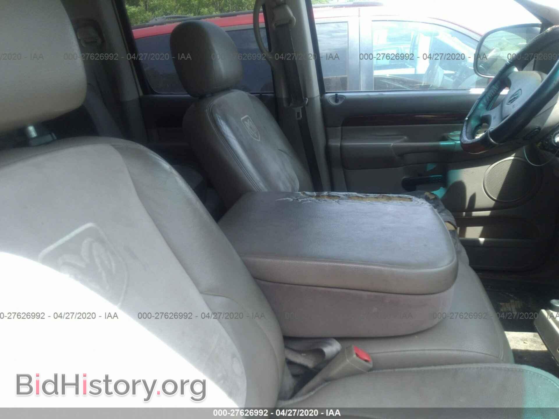 2003 DODGE RAM 2500 - VIN: 3D7KA28DX3G761973 - Фото 5