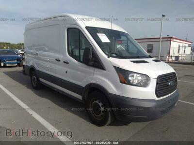 2016 Ford TRANSIT T-150, белый — VIN 1FTYE1CM8GKA06281, IAAI