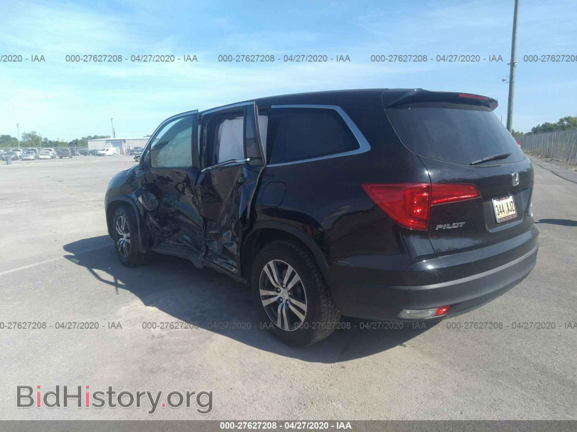 2016 HONDA PILOT - VIN: 5FNYF6H55GB101373 - Фото 3