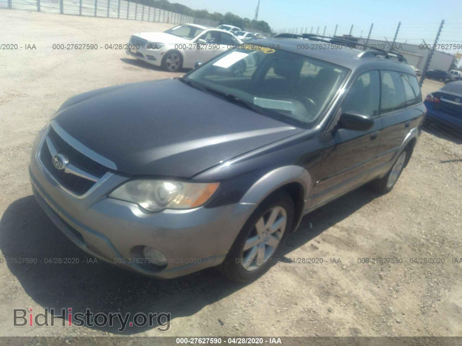 2009 SUBARU OUTBACK - VIN: 4S4BP61C297345577 - Фото 2