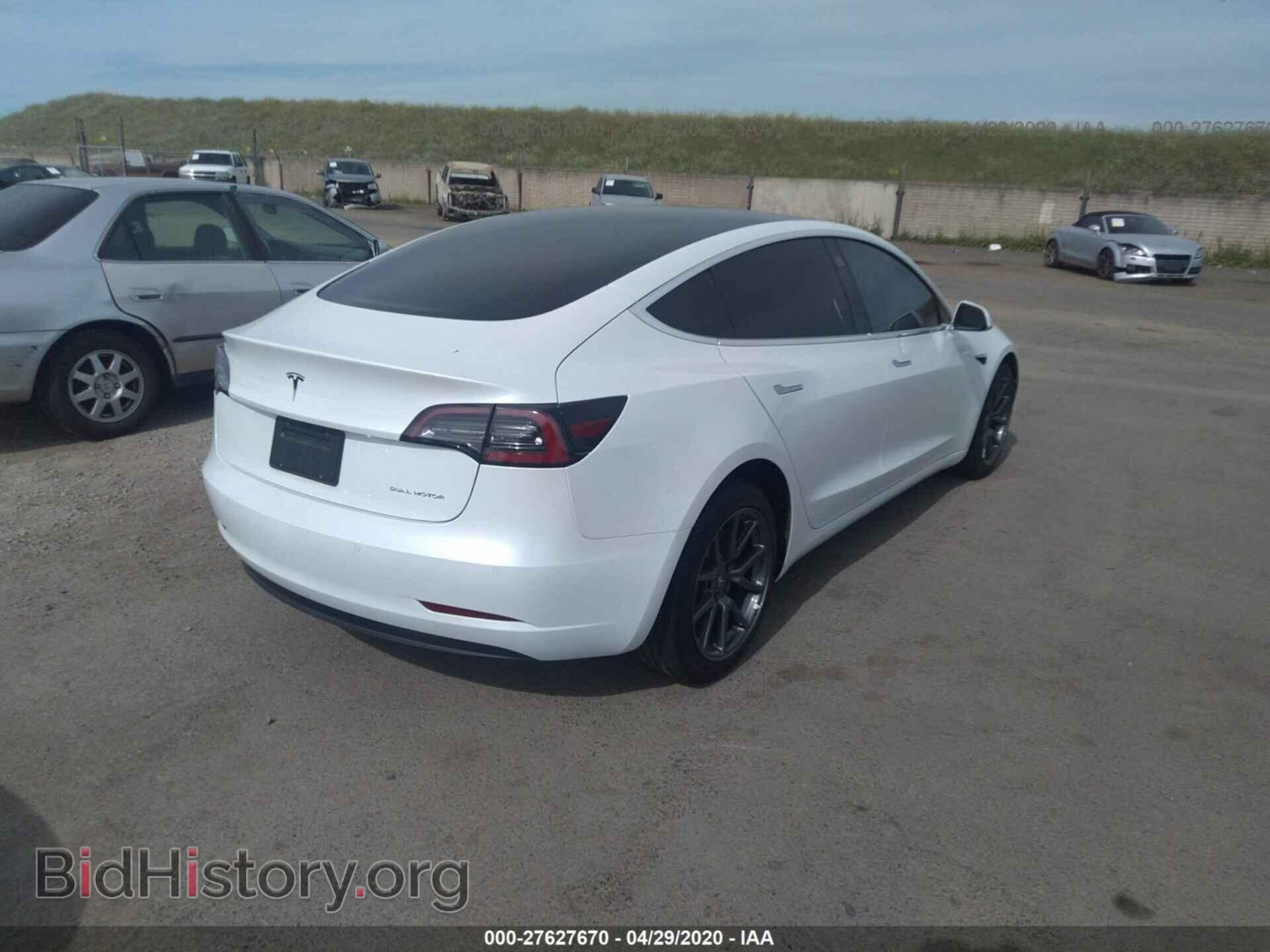 2019 TESLA MODEL 3 - VIN: 5YJ3E1EBXKF434199 - Фото 4