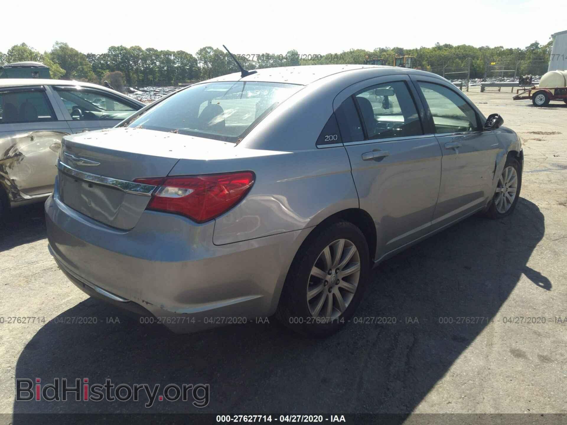 2013 CHRYSLER 200 - VIN: 1C3CCBBBXDN762473 - Фото 4