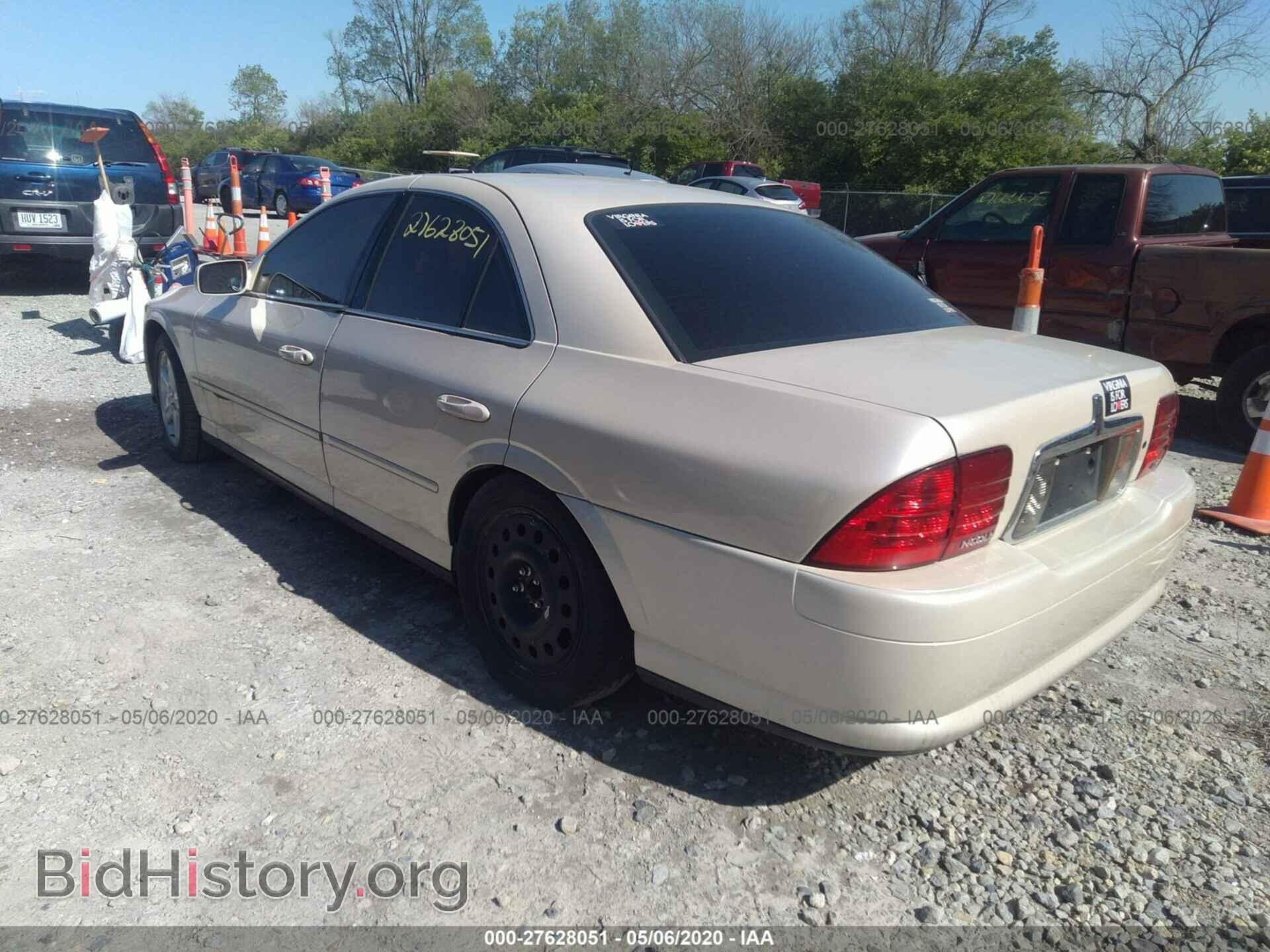 2002 LINCOLN LS - VIN: 1LNHM86S72Y664584 - Photo 3