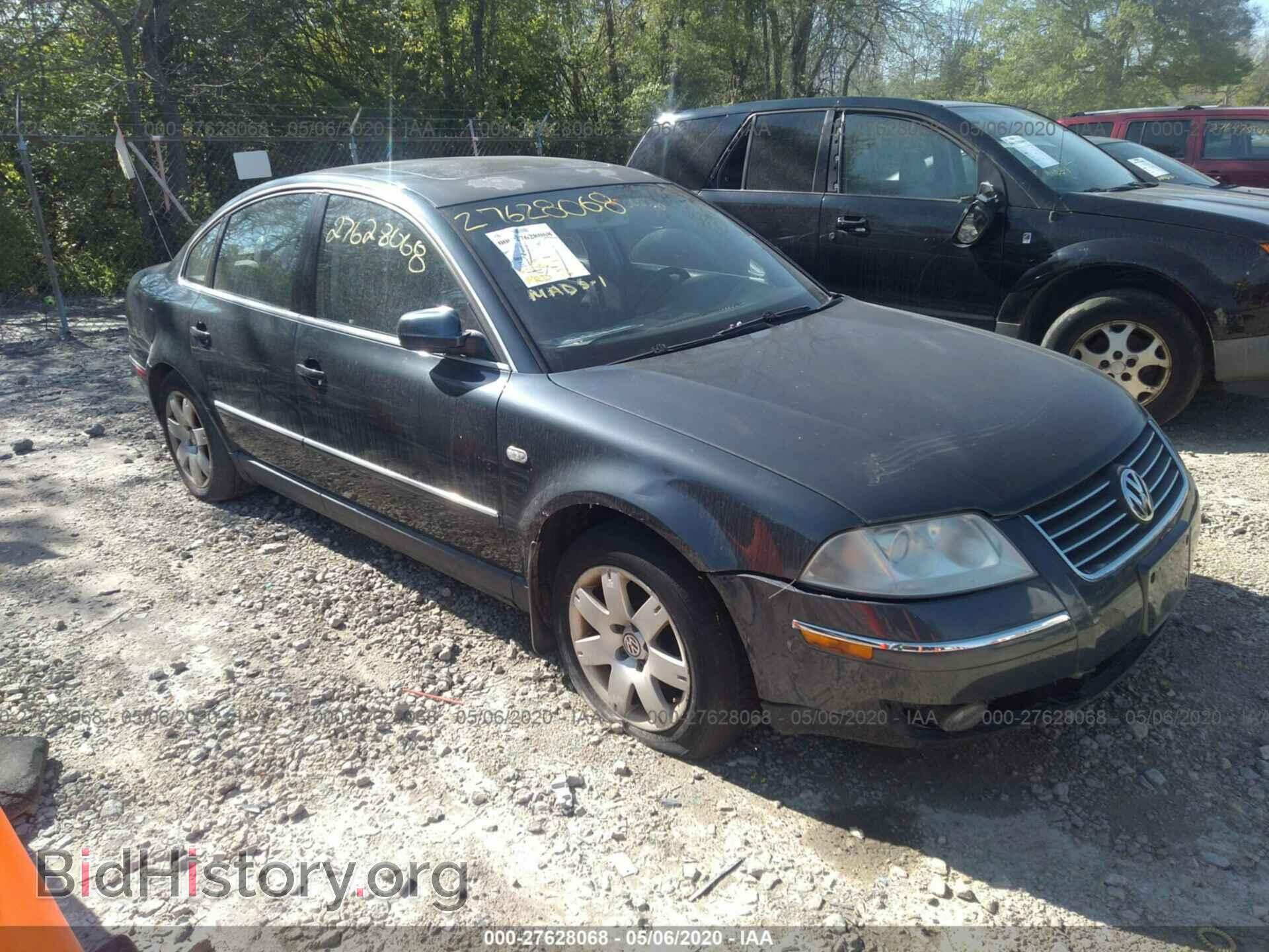 Фотография WVWTH63B63P279620 - VOLKSWAGEN PASSAT 2003