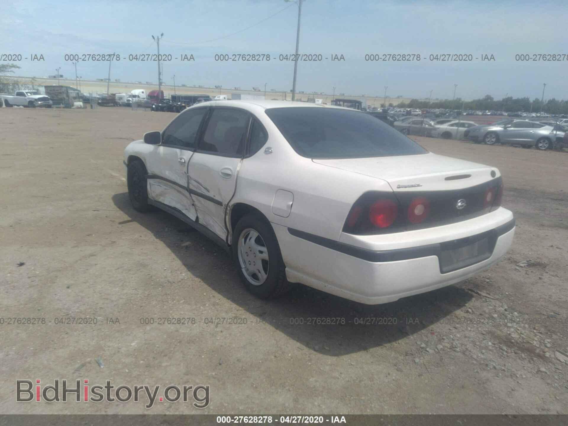 2005 CHEVROLET IMPALA - VIN: 2G1WF52E959199828 - Фото 3