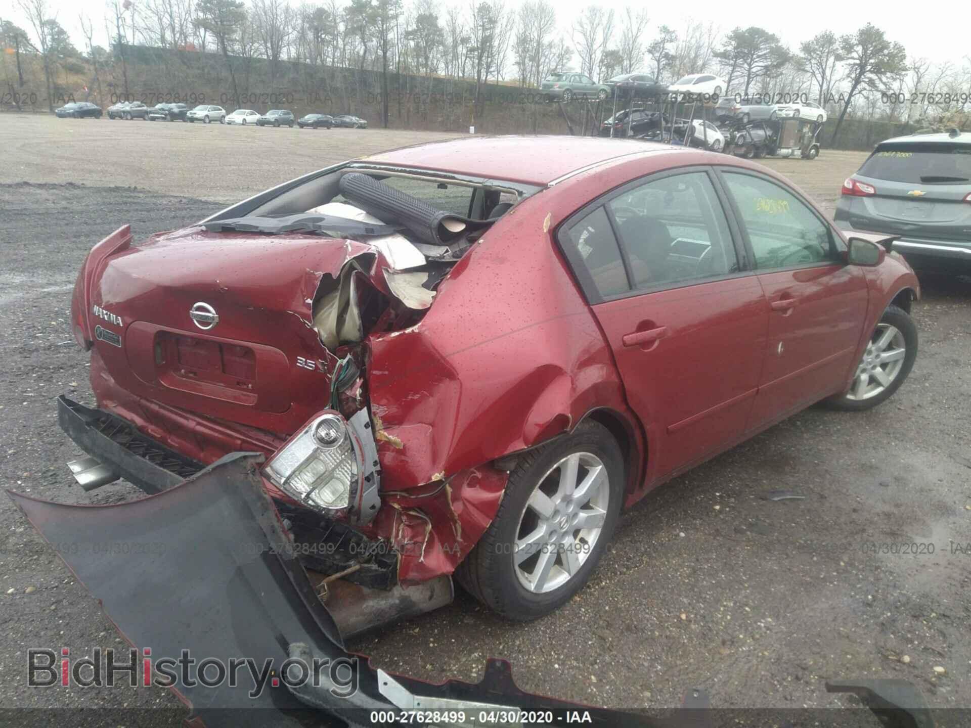 2005 NISSAN MAXIMA - VIN: 1N4BA41E65C813670 - Фото 4